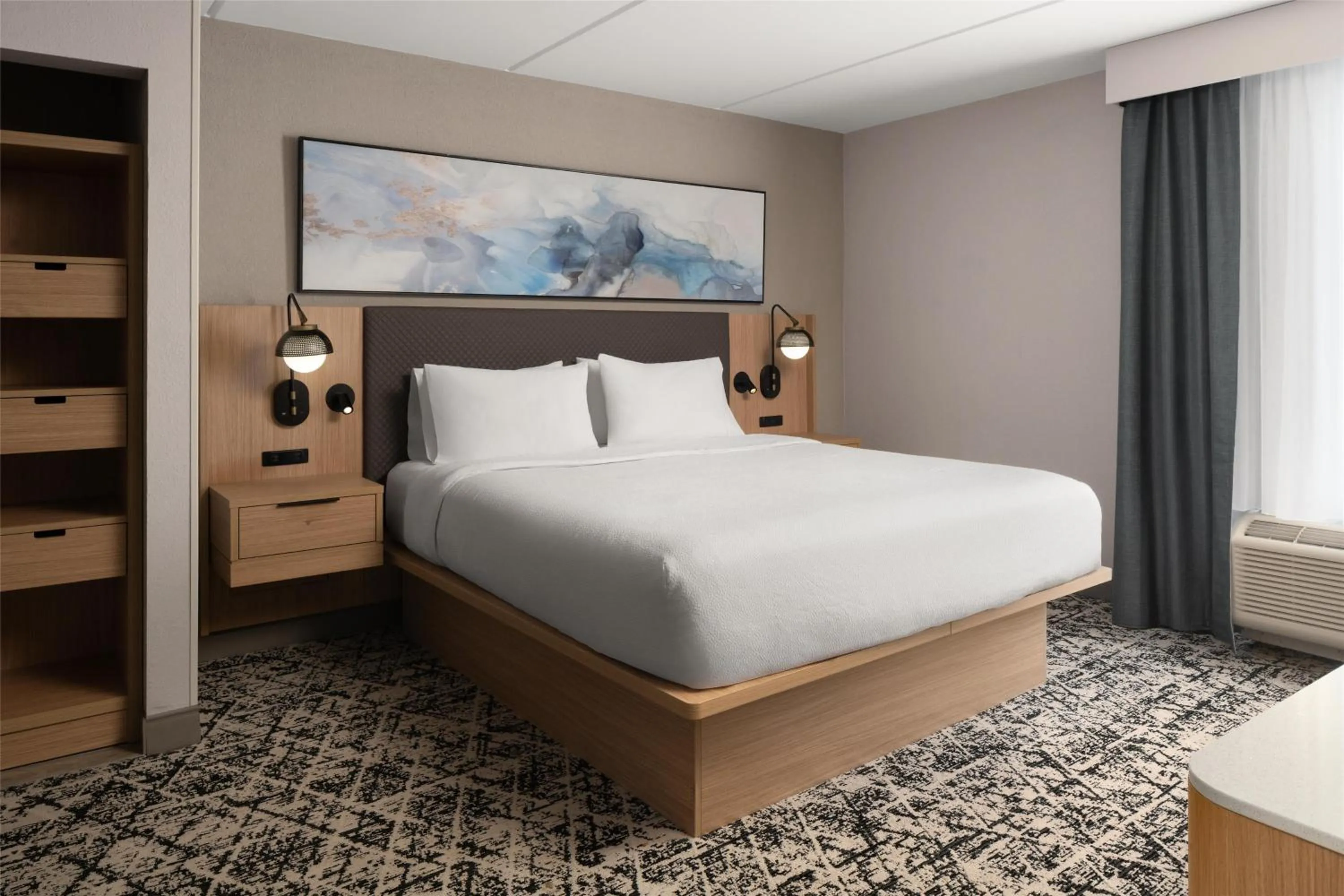 Bed in Hilton Garden Inn Richmond South/Southpark