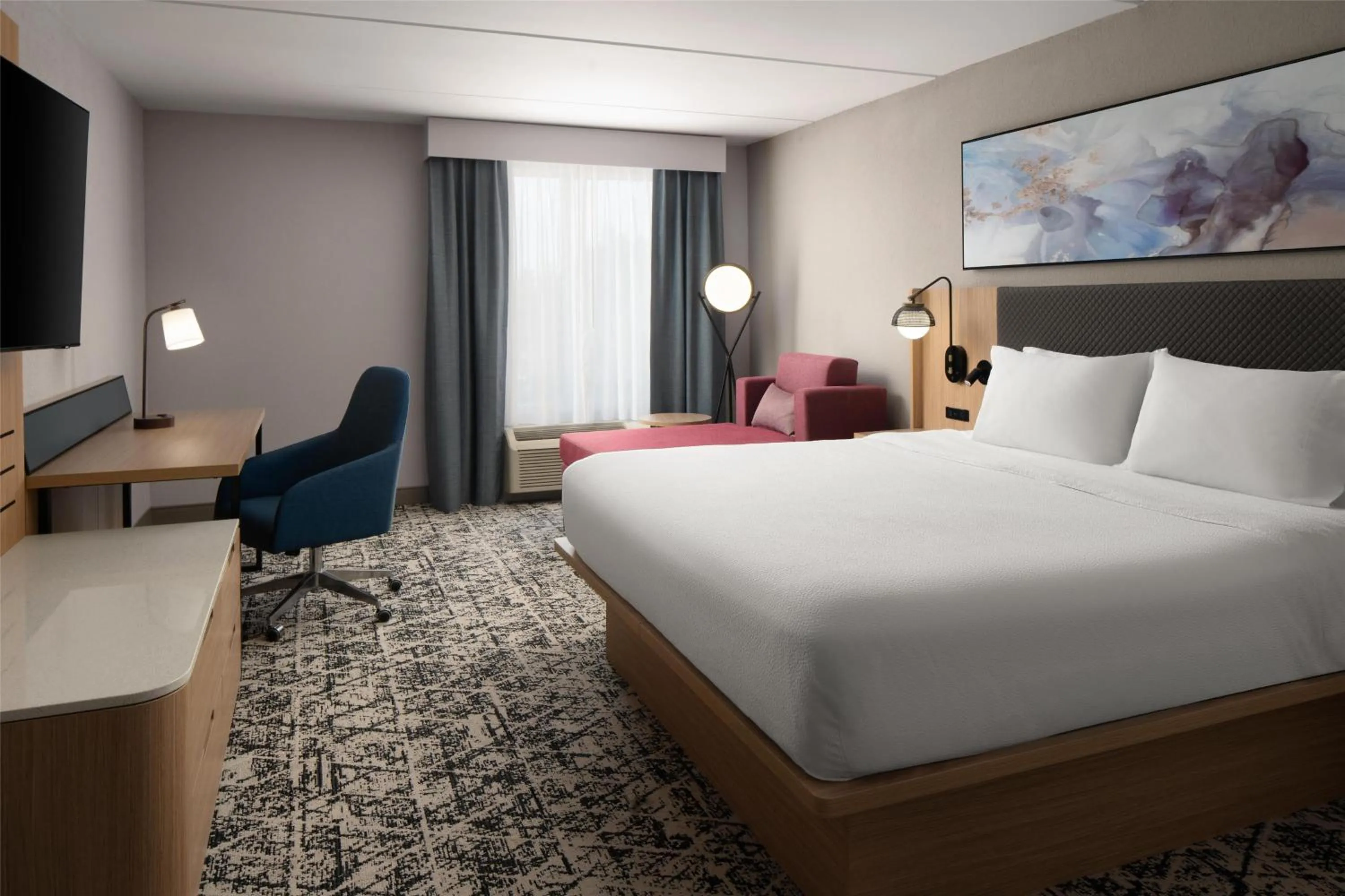 Bedroom, Bed in Hilton Garden Inn Richmond South/Southpark