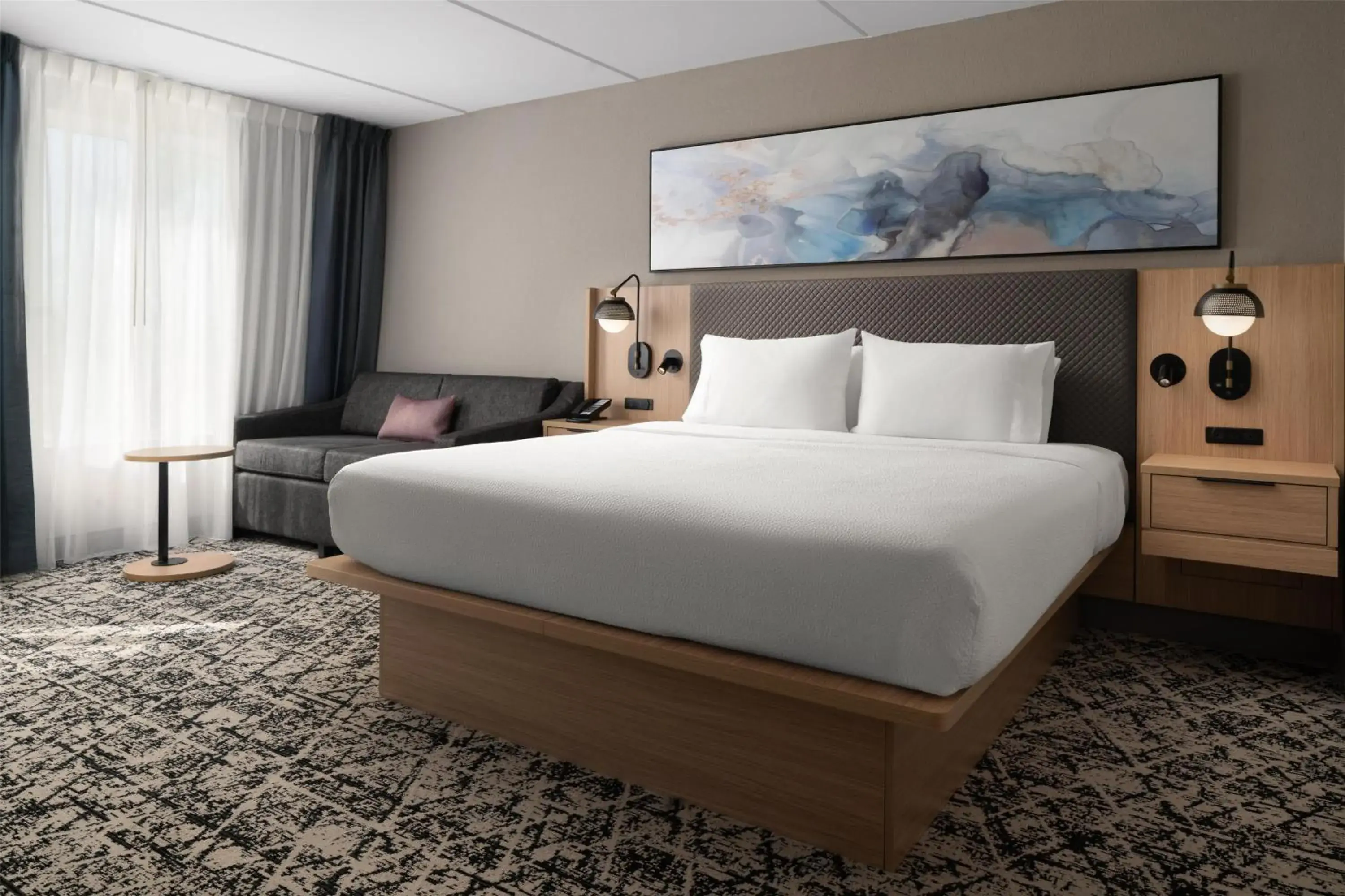 King Room with Whirlpool in Hilton Garden Inn Richmond South/Southpark King Room with Whirlpool in Hilton Garden Inn Richmond South/Southpark