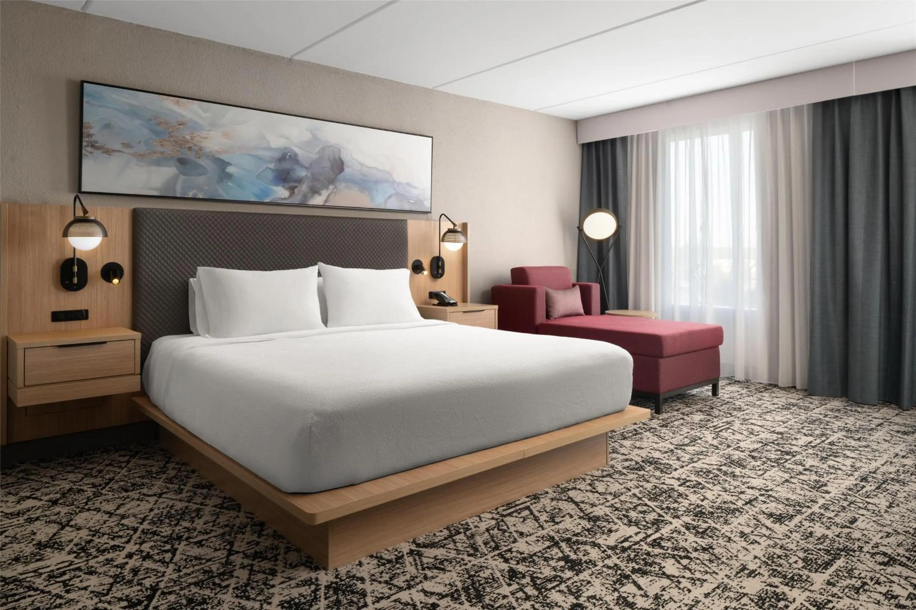 Bed in Hilton Garden Inn Richmond South/Southpark