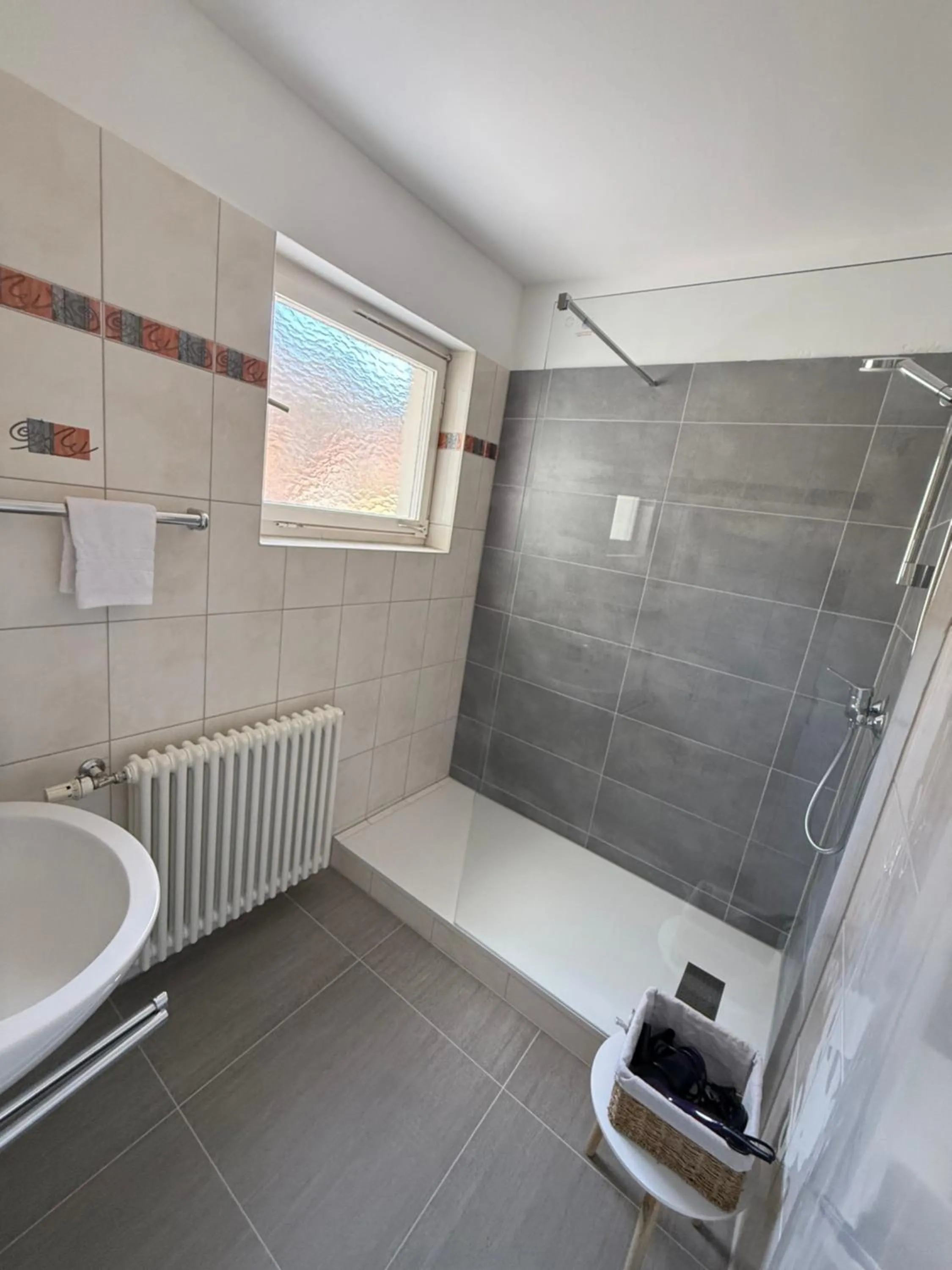 Bathroom in Gästehaus Kühnle