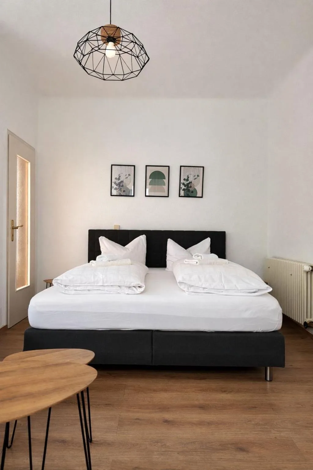 Bed in Gästehaus Kühnle