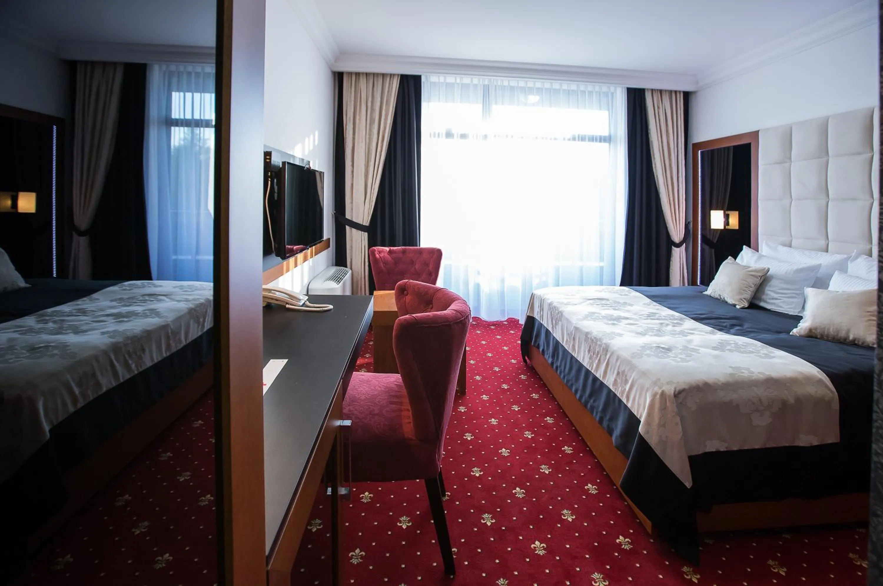 Bed in Hotel Exclusive President