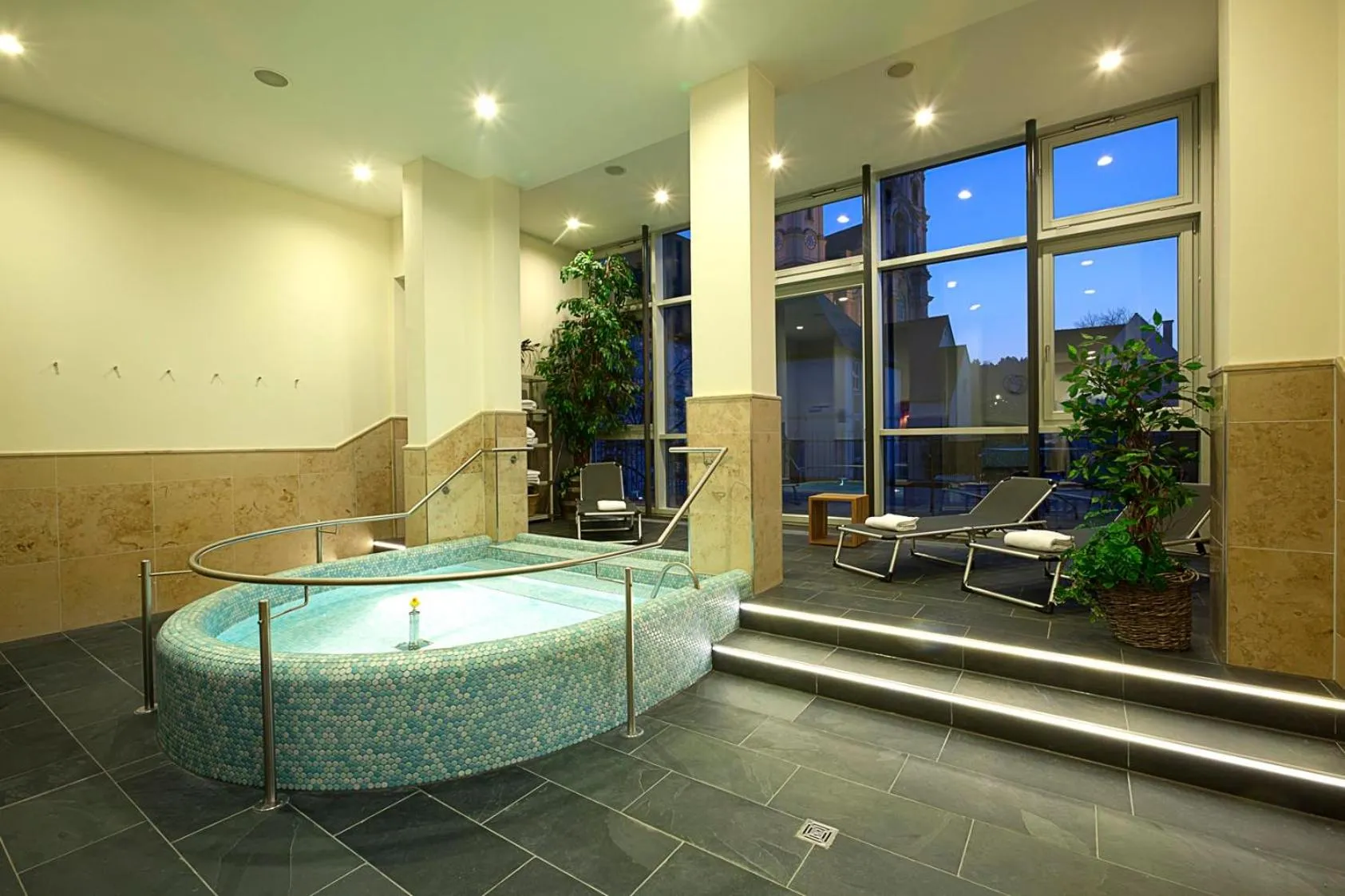 Sauna in AKZENT Brauerei Hotel Hirsch