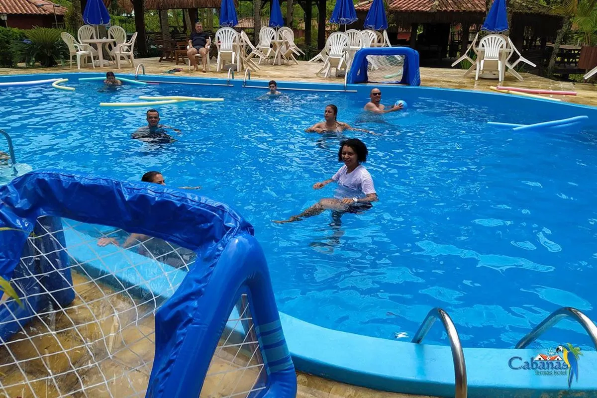Swimming pool in Cabanas Termas Hotel