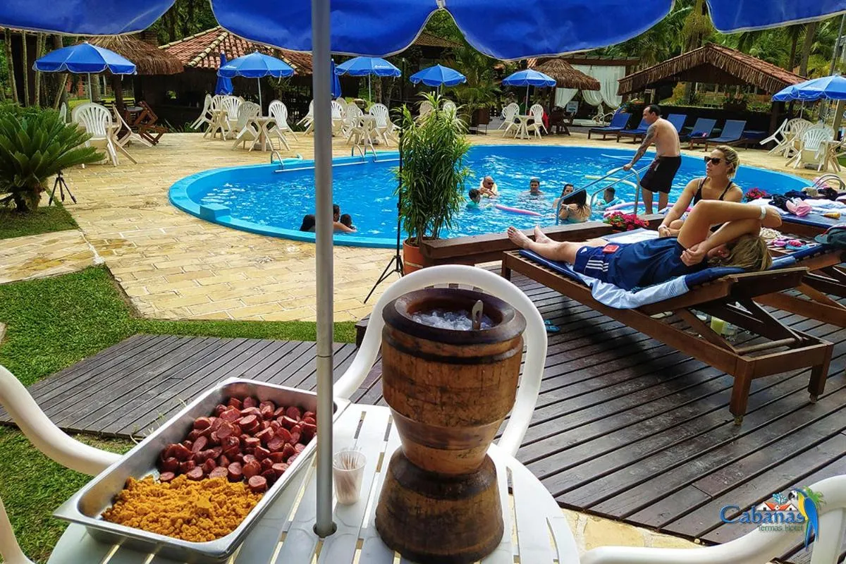 Swimming pool in Cabanas Termas Hotel