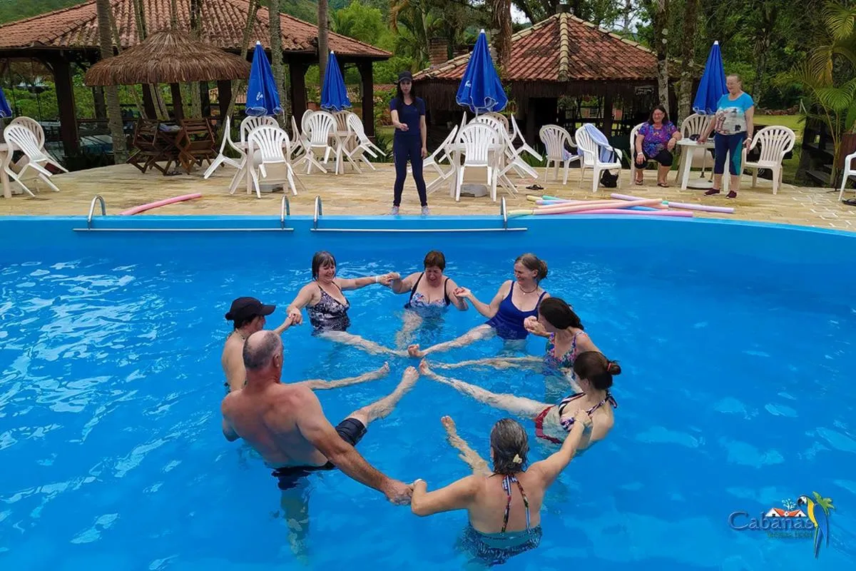 Swimming pool in Cabanas Termas Hotel