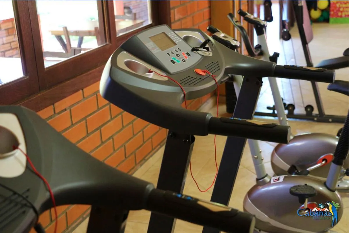 Fitness centre/facilities in Cabanas Termas Hotel