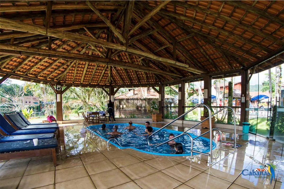 Swimming pool in Cabanas Termas Hotel