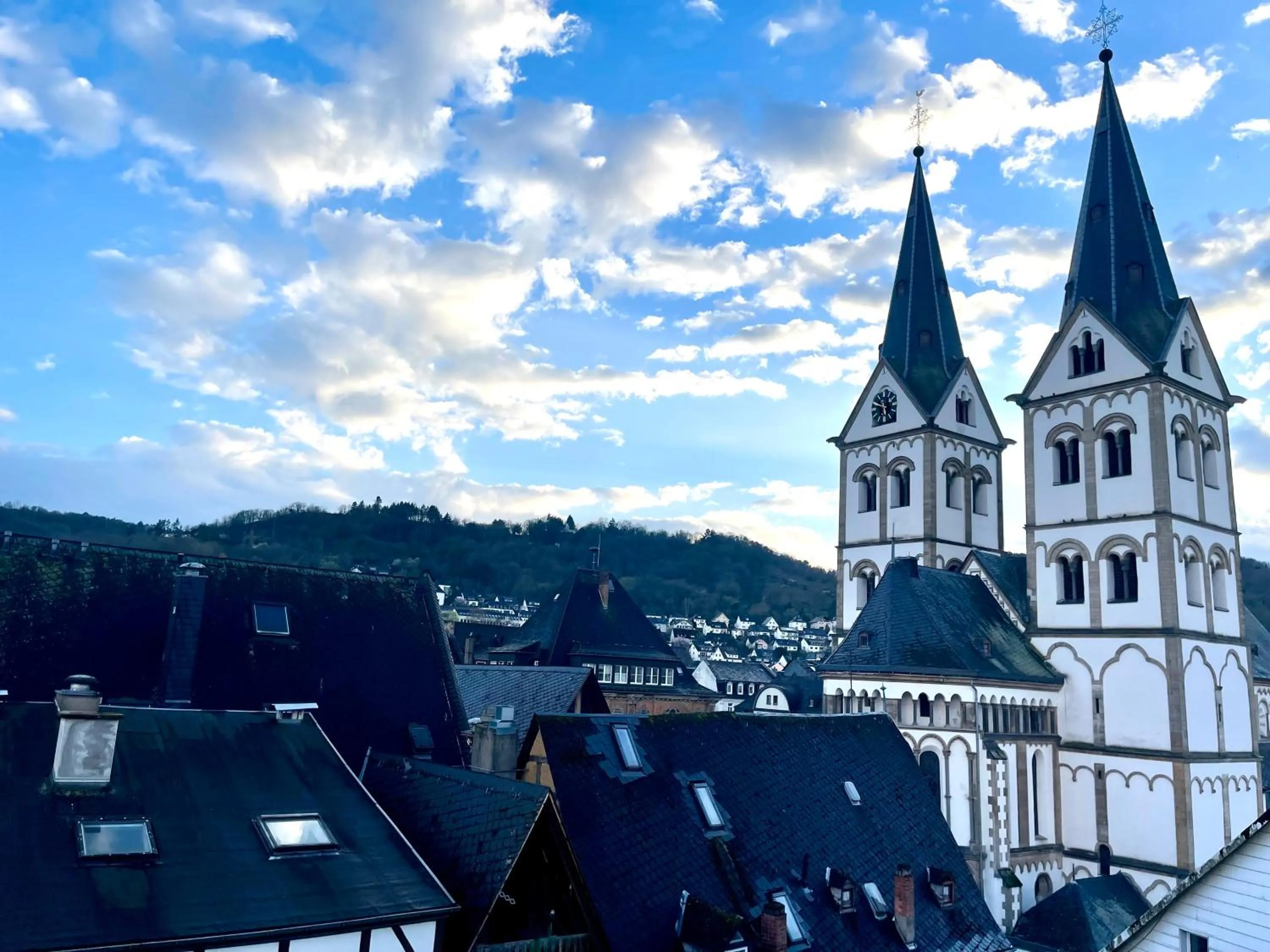 City view in Rheinhotel Lilie