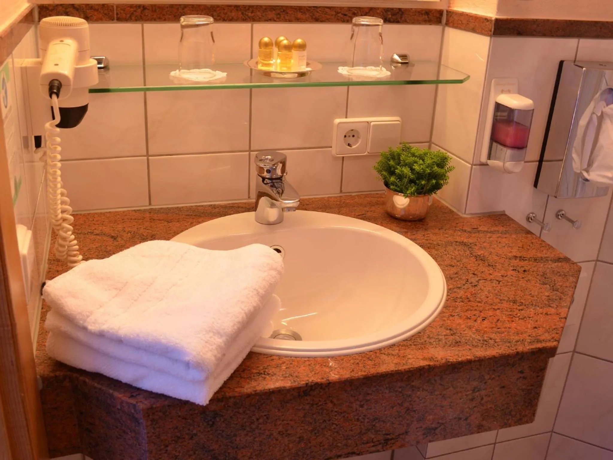 Bathroom in Schwarzwaldhotel Oberwiesenhof