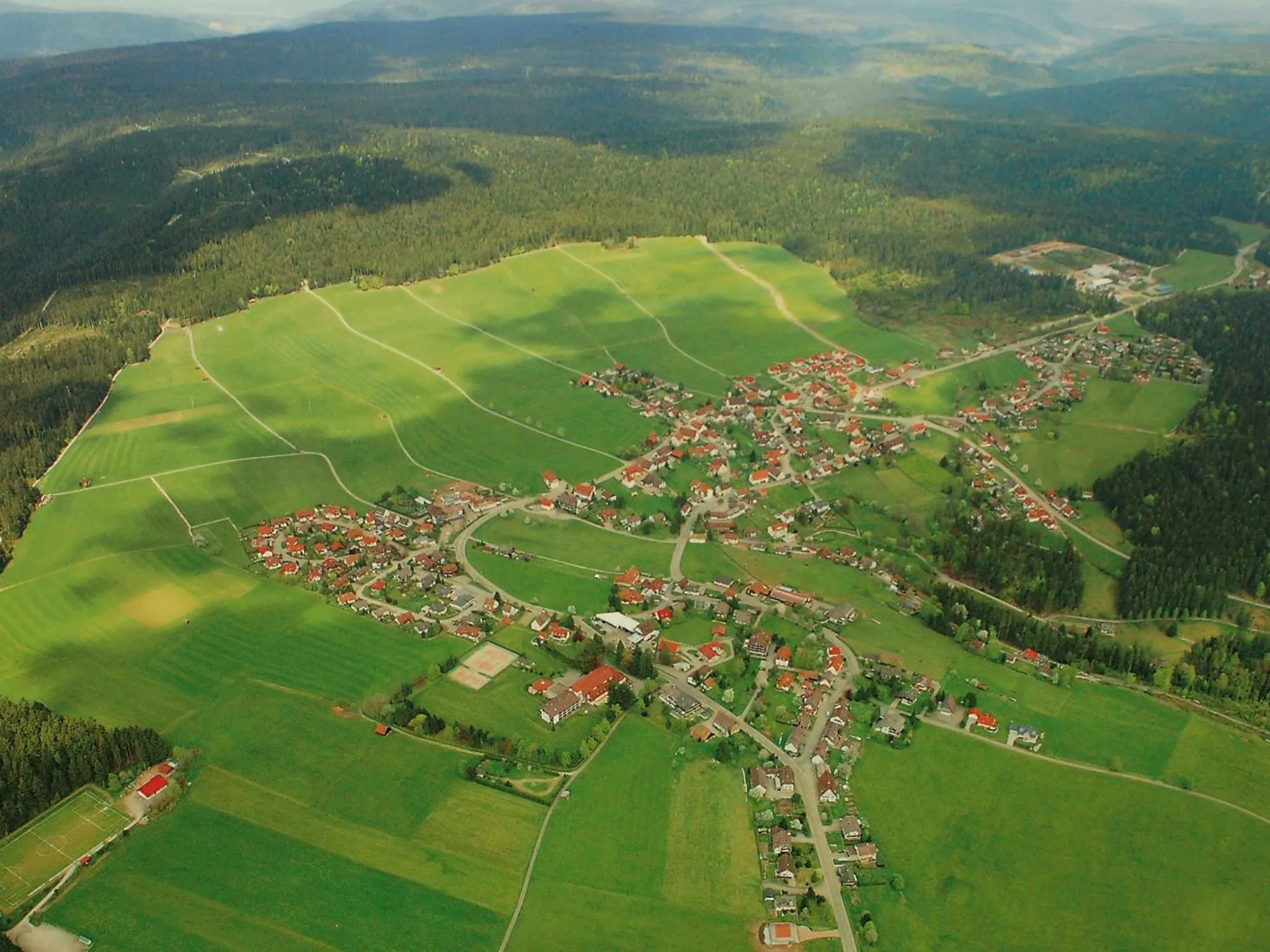 Bird's eye view in Schwarzwaldhotel Oberwiesenhof