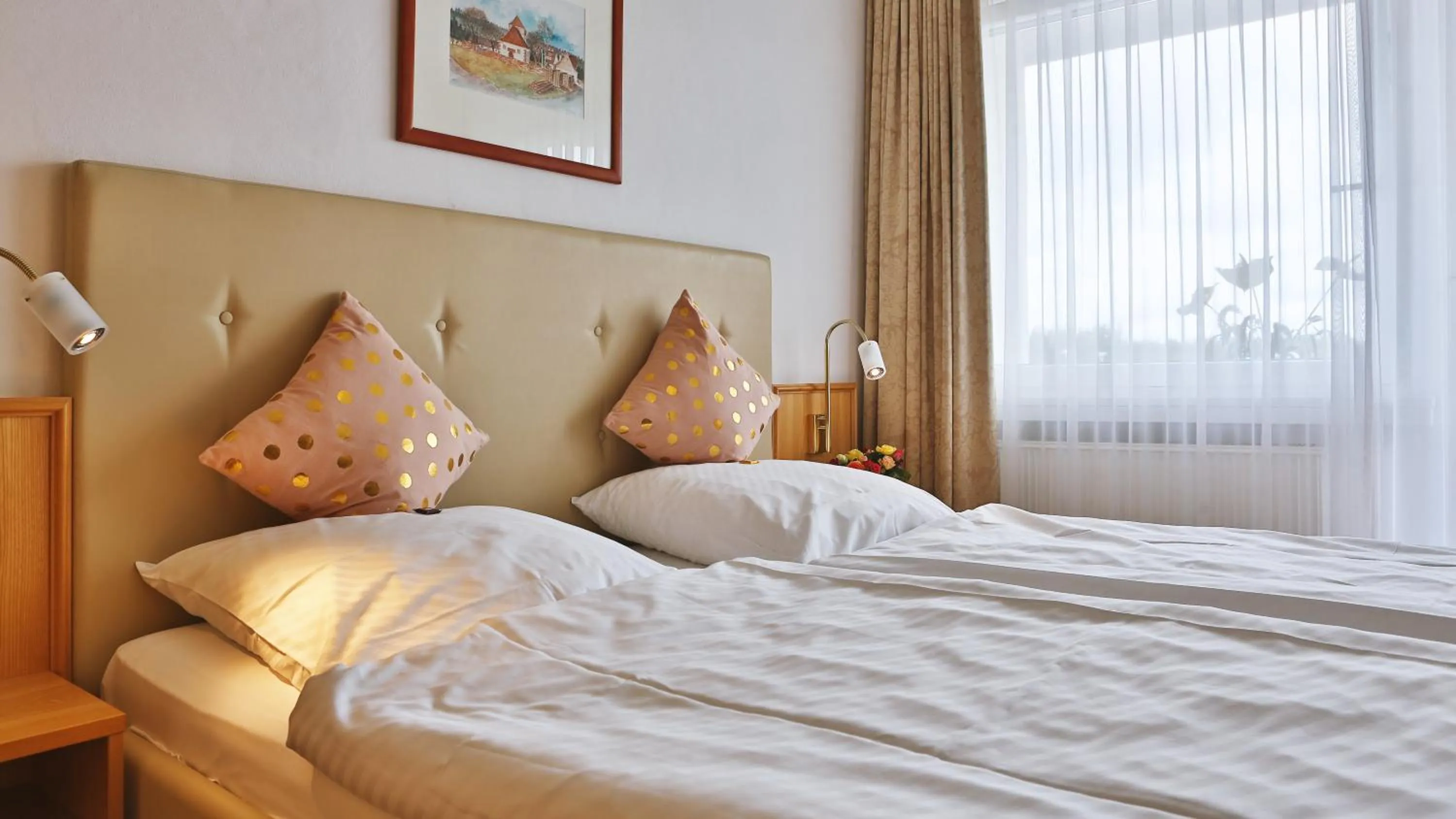 Bed in Schwarzwaldhotel Oberwiesenhof