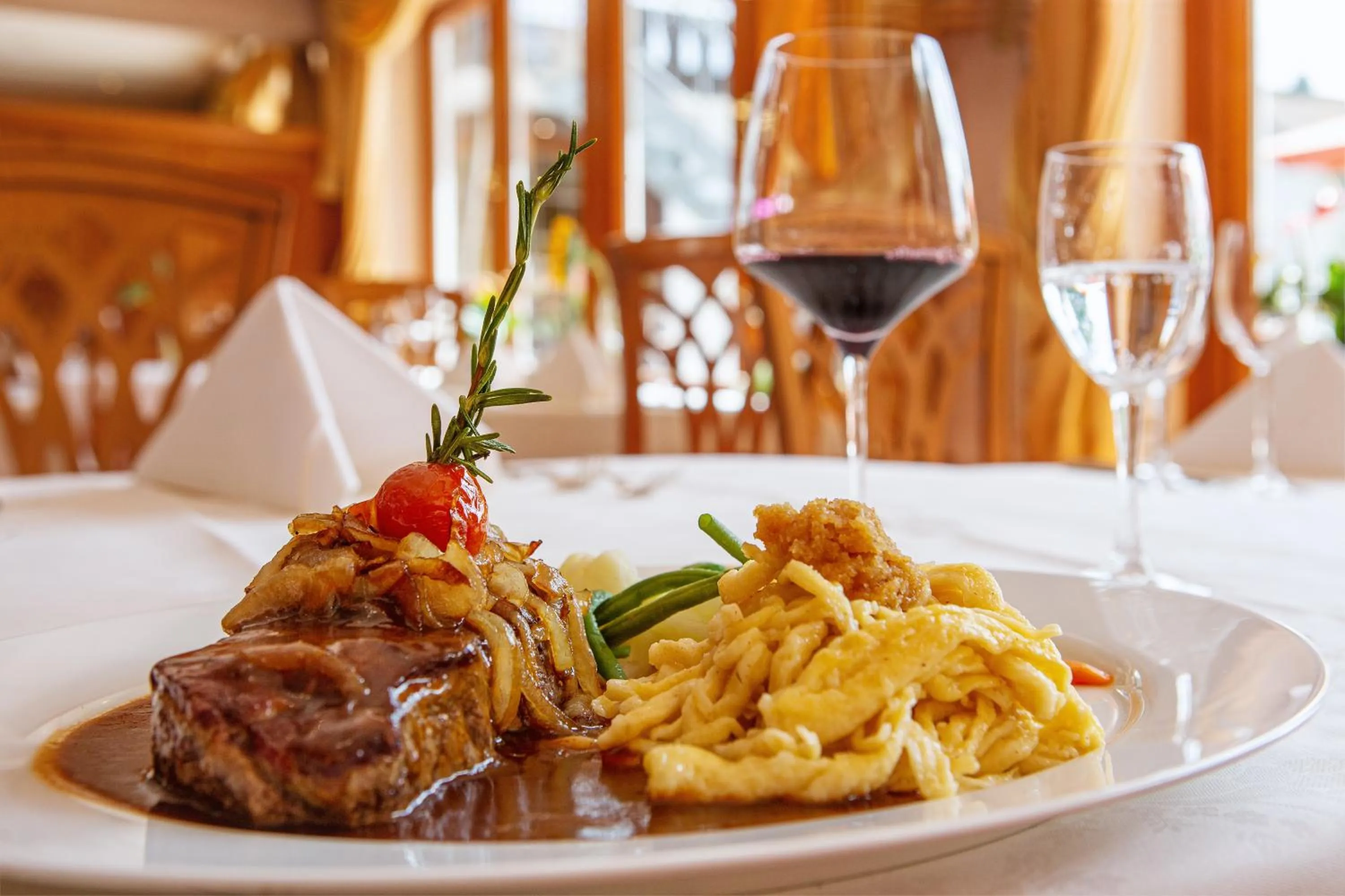 Food and drinks in Schwarzwaldhotel Oberwiesenhof