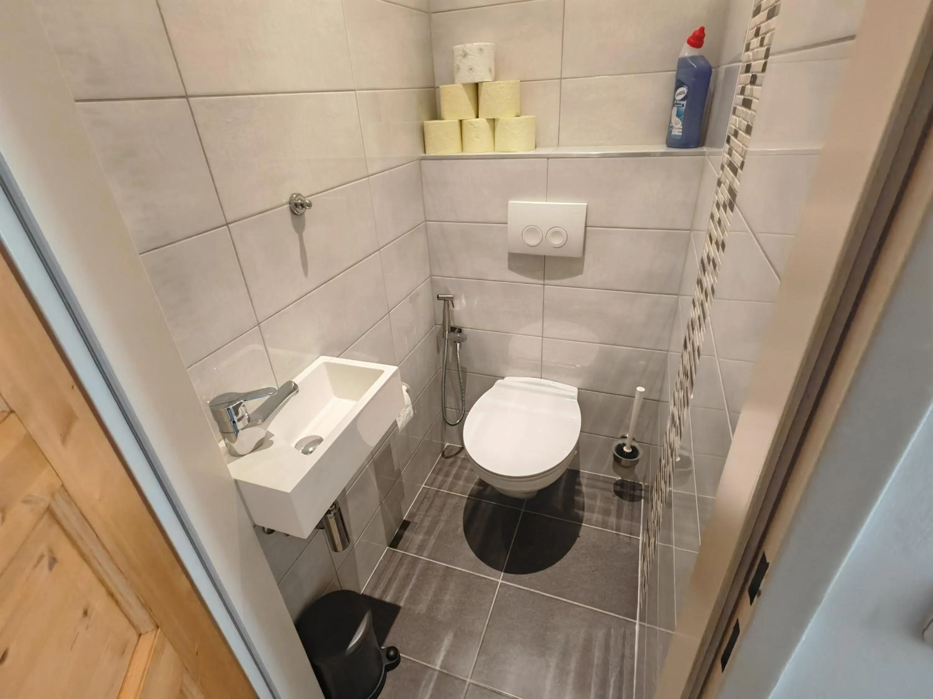 Toilet in Leopoldauer Apartment