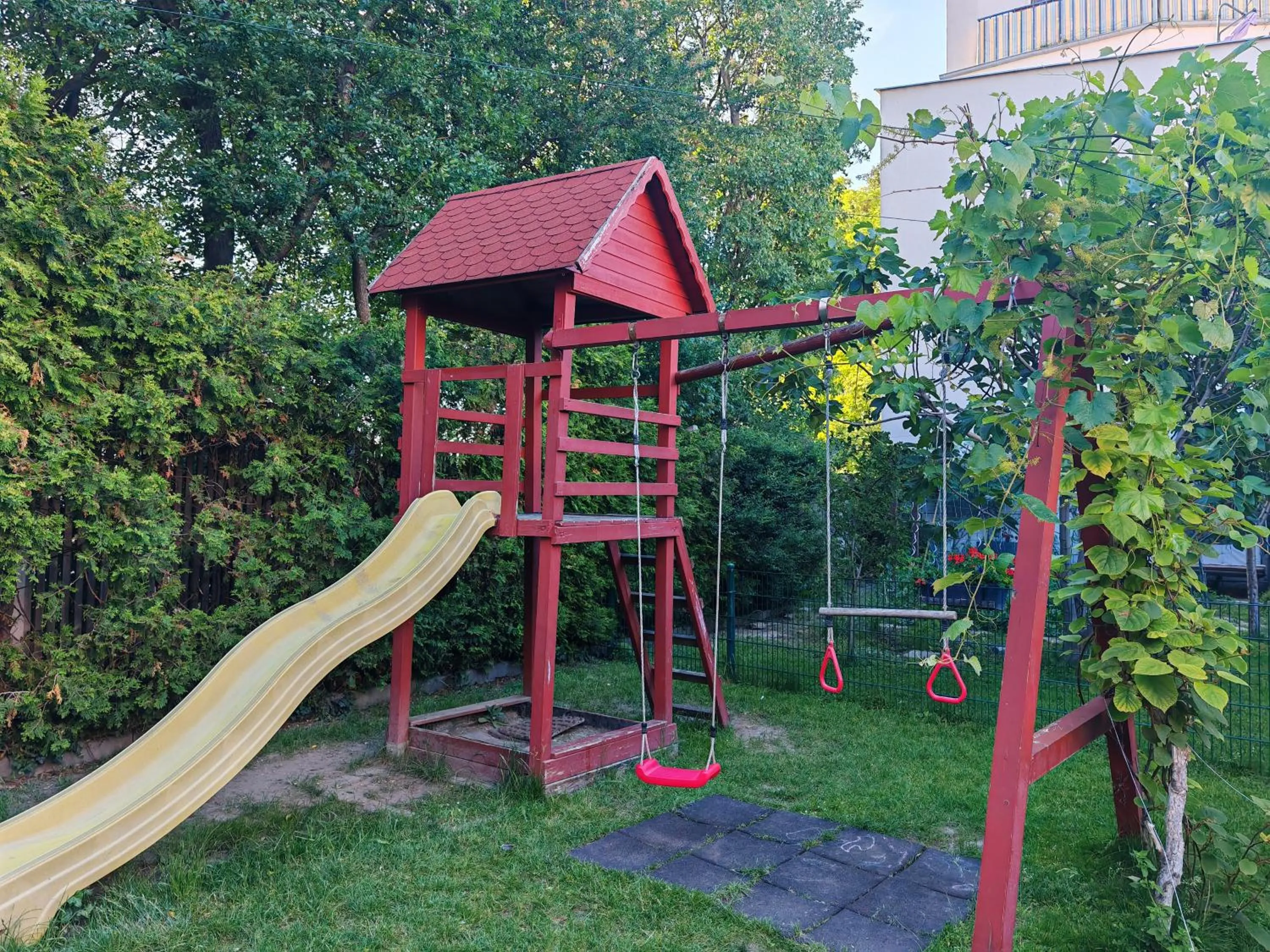 Garden in Leopoldauer Apartment