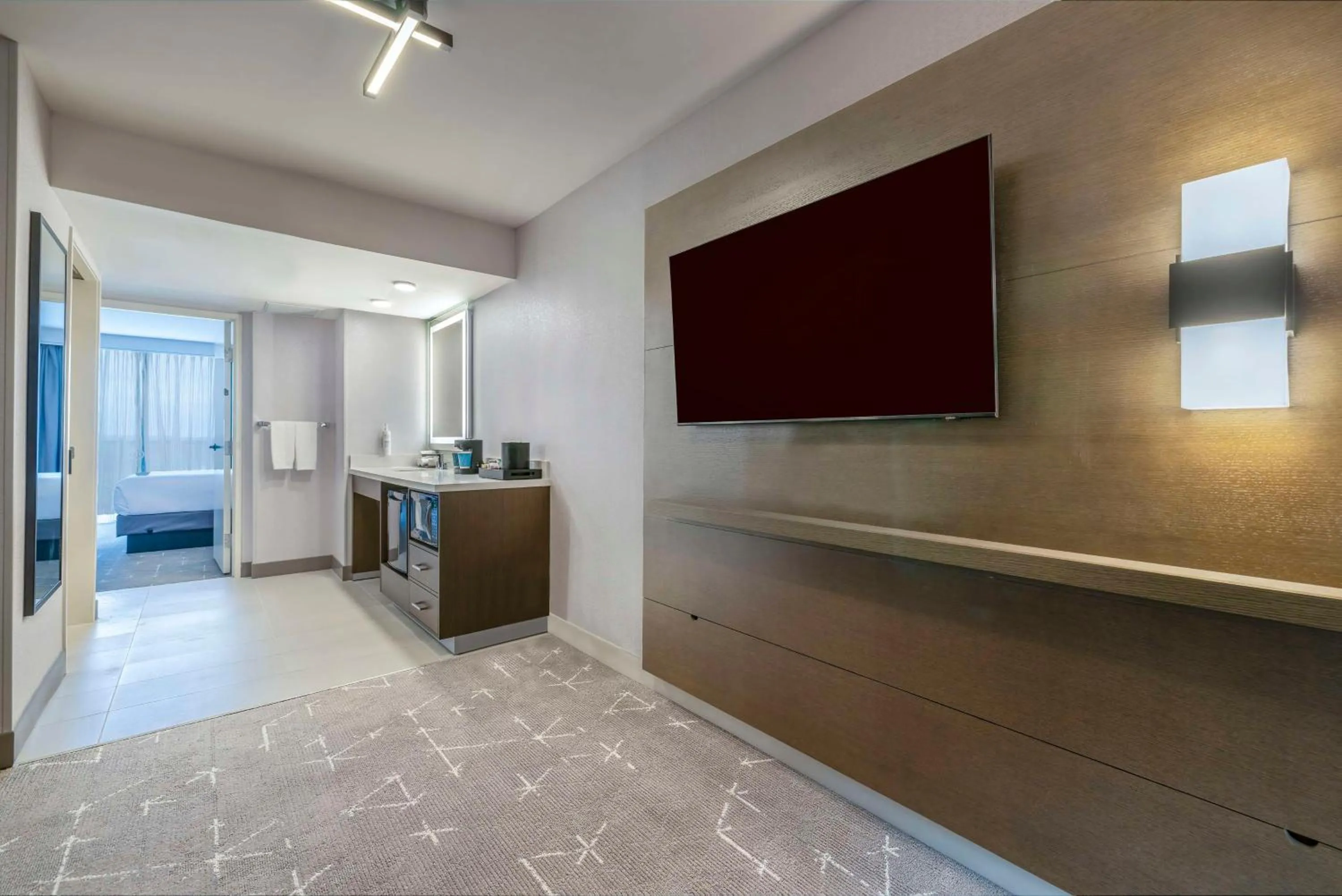 Photo of the whole room in Embassy Suites by Hilton Tulsa I-44