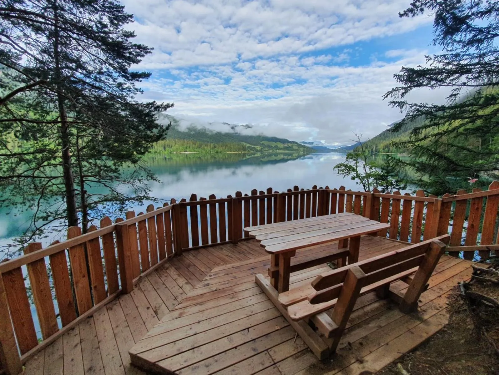 Natural landscape in Haus Lackner am Weissensee in Kärnten