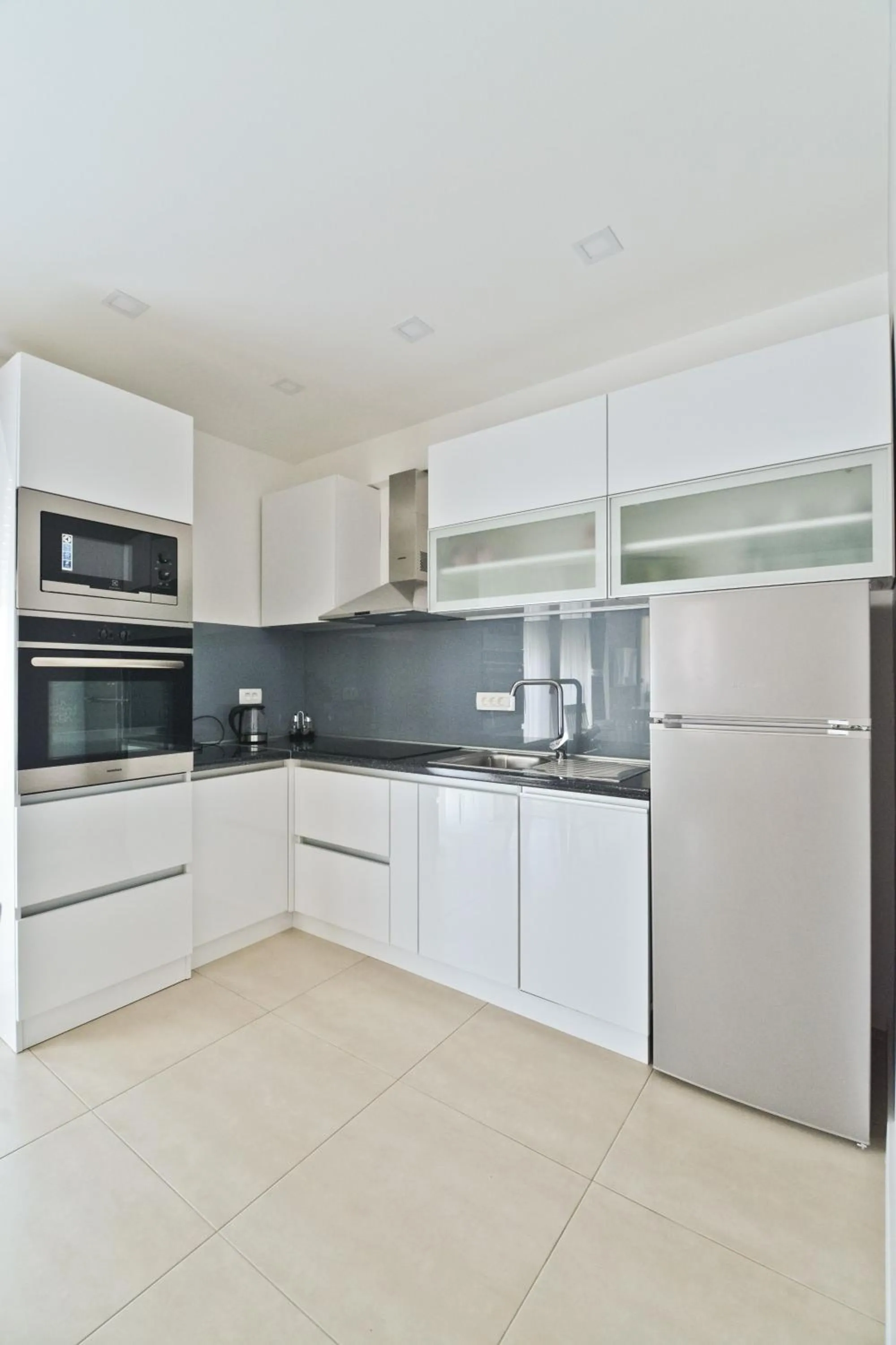 Kitchen or kitchenette in Apartment Domalu Old Town