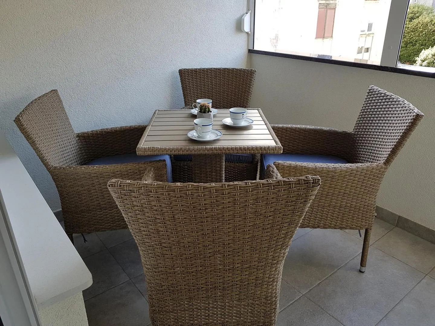 Balcony/Terrace in Apartment Domalu Old Town