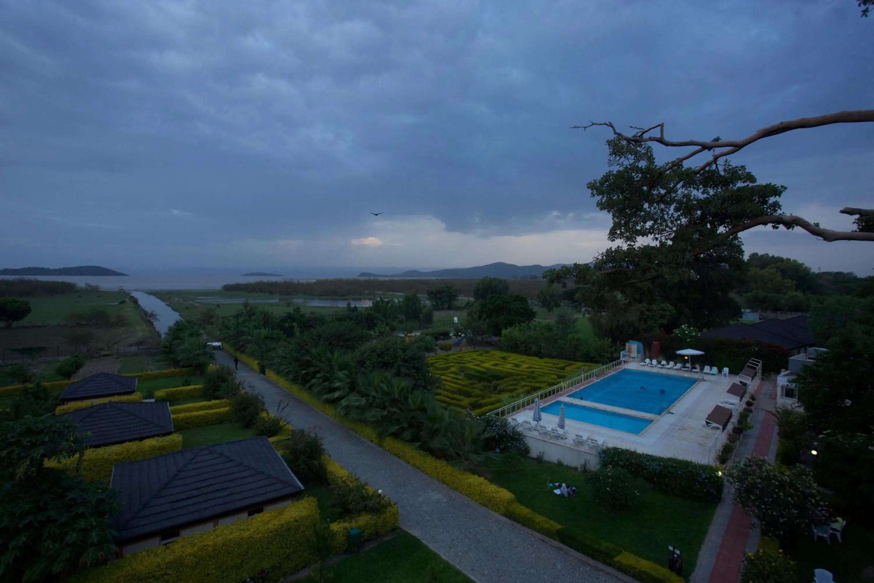 Natural landscape in Haile Resort Ziway Batu