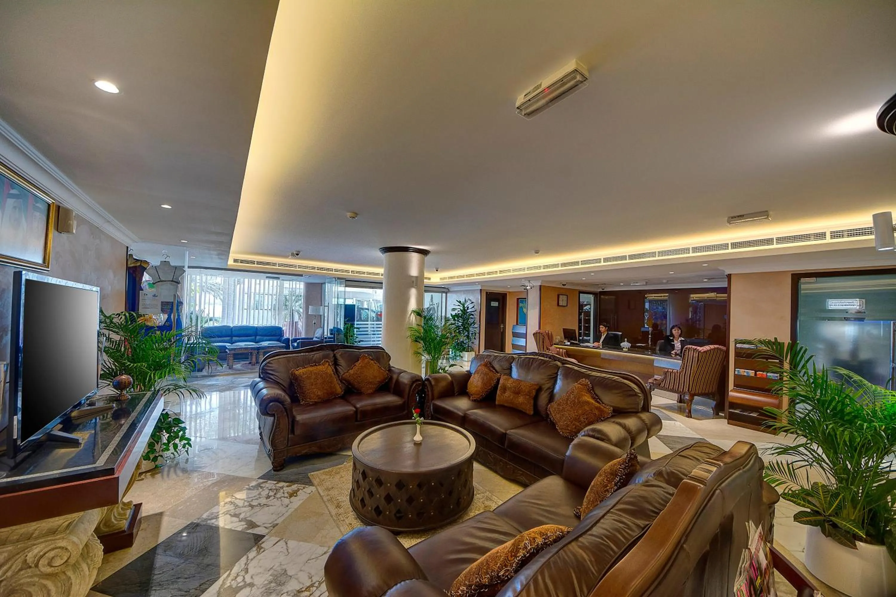 Lobby or reception in Ajman Beach Hotel
