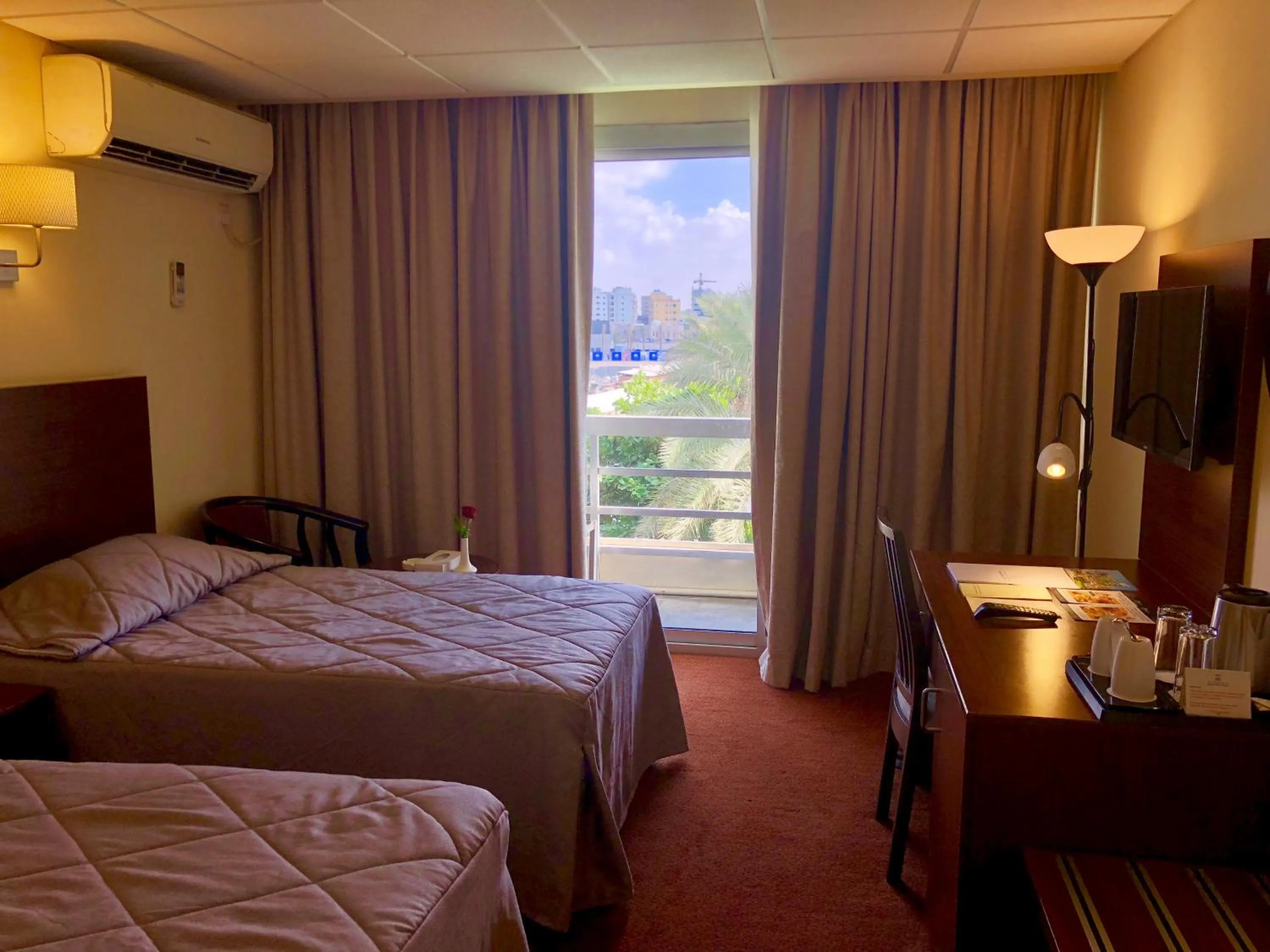 Bed in Ajman Beach Hotel