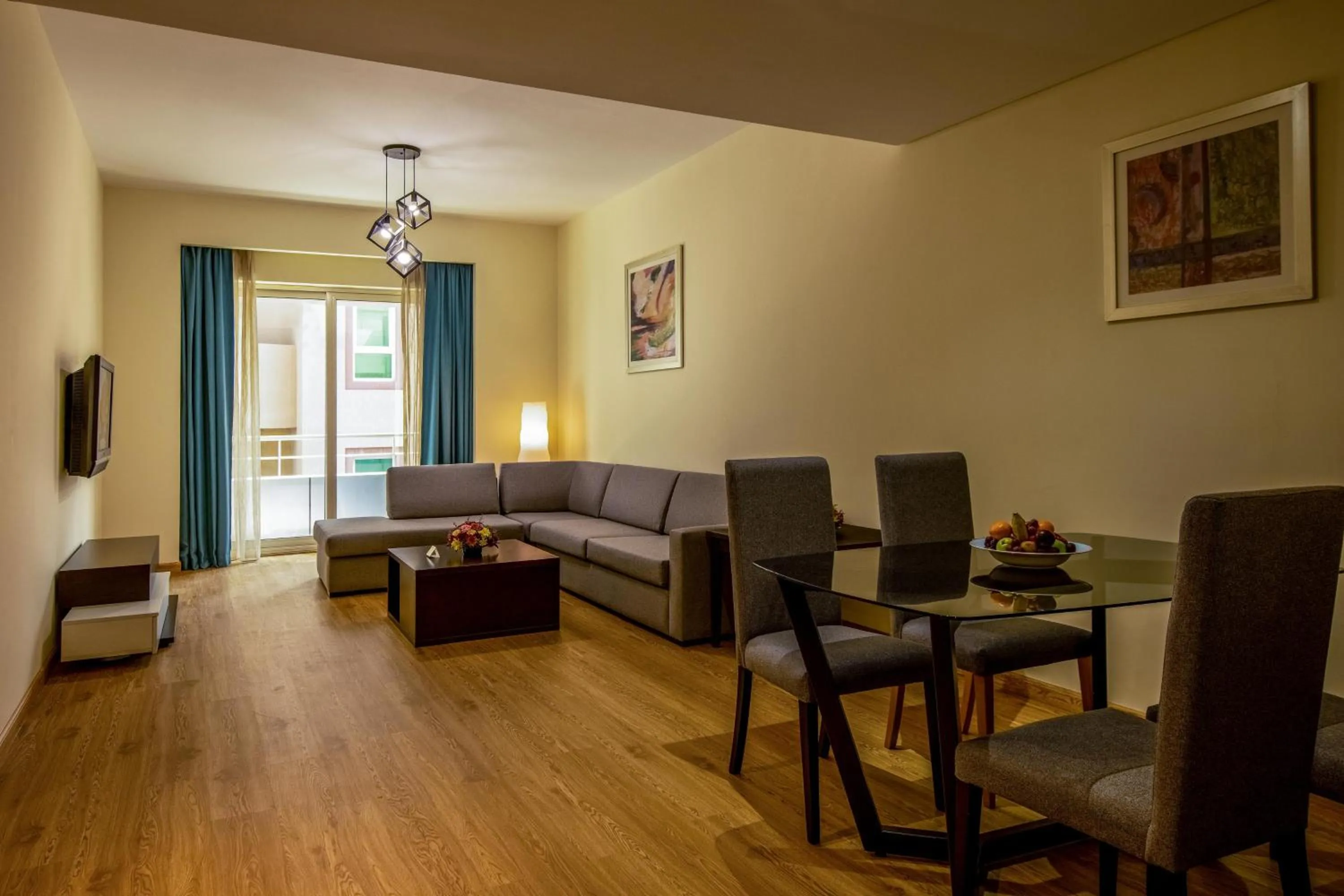 Living room in TIME Ruby Hotel Apartment