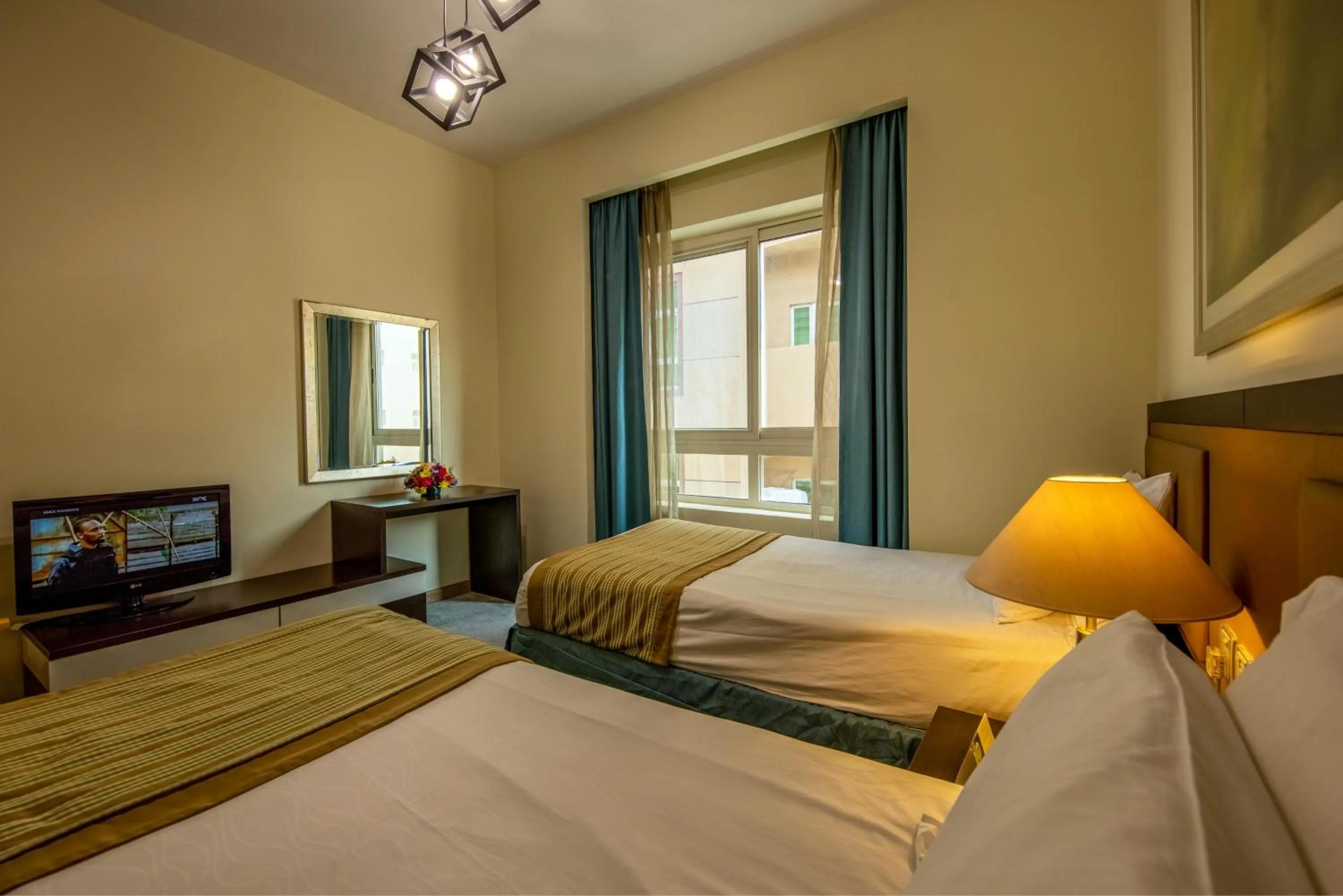 Bedroom, Bed in TIME Ruby Hotel Apartment