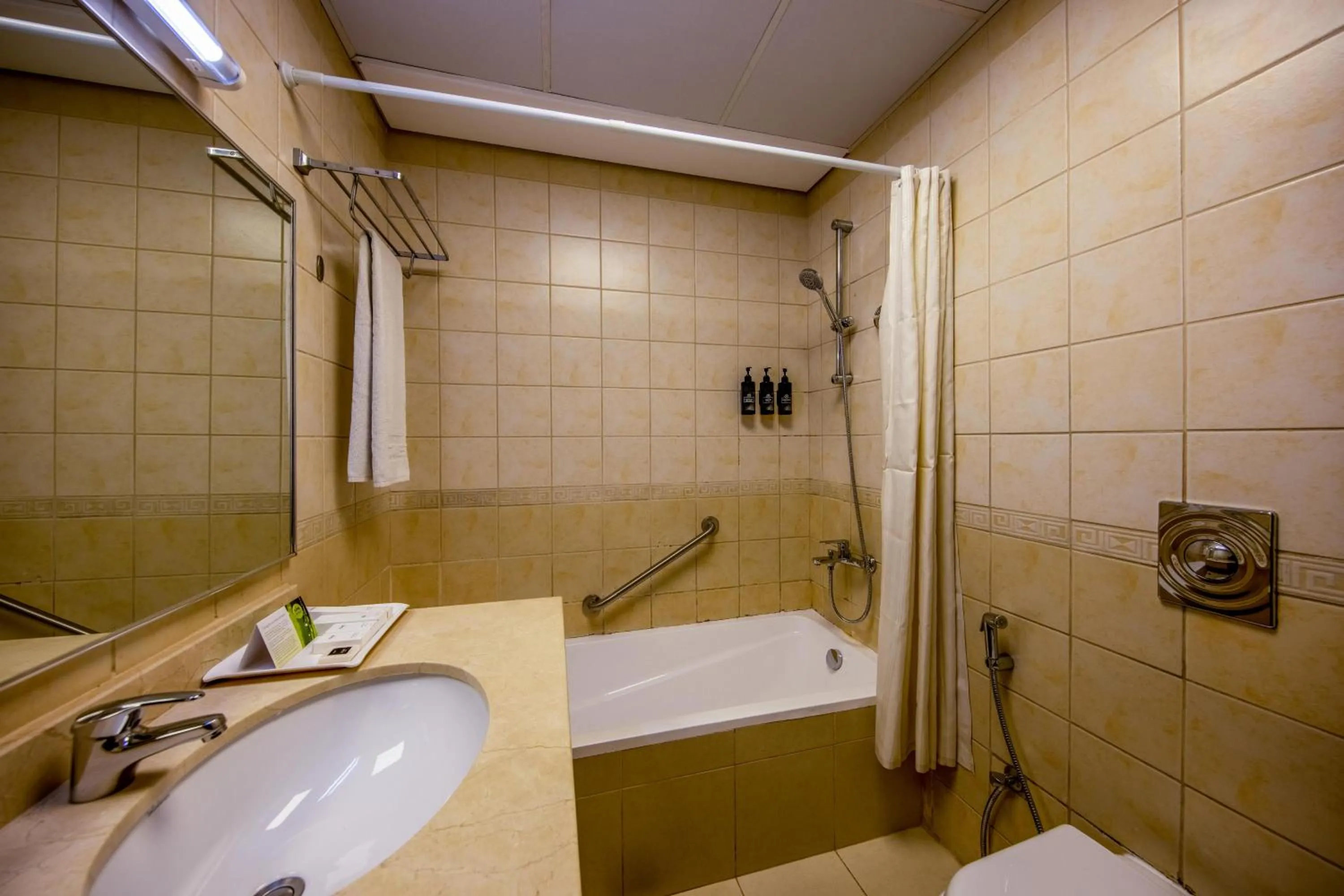 Bathroom in TIME Ruby Hotel Apartment