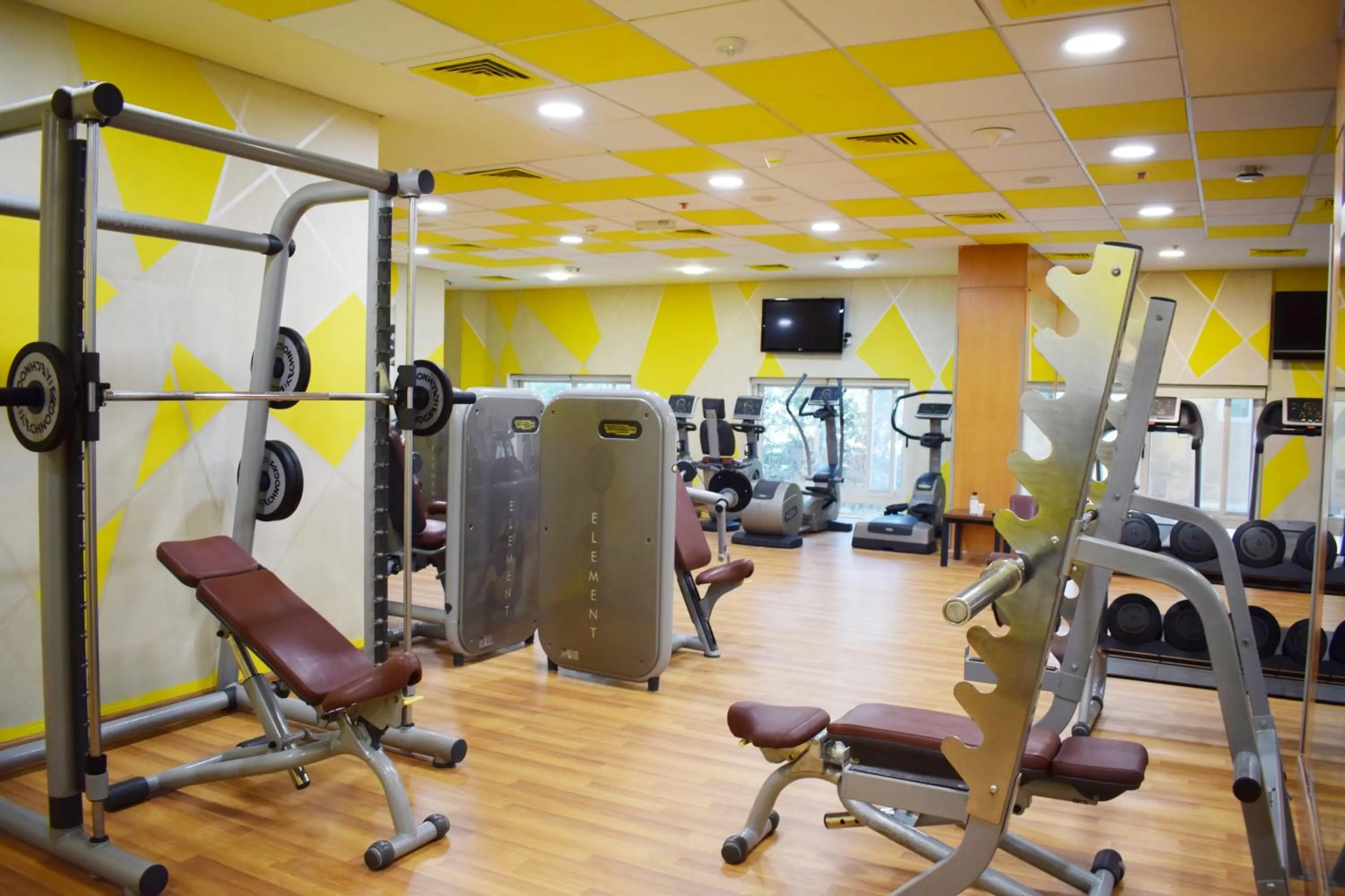 Fitness centre/facilities in TIME Ruby Hotel Apartment