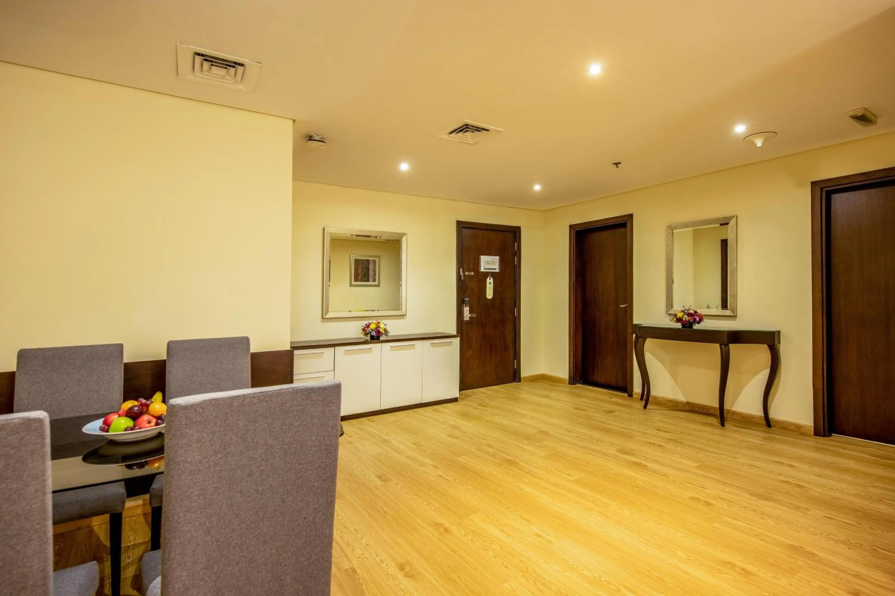 Living room in TIME Ruby Hotel Apartment