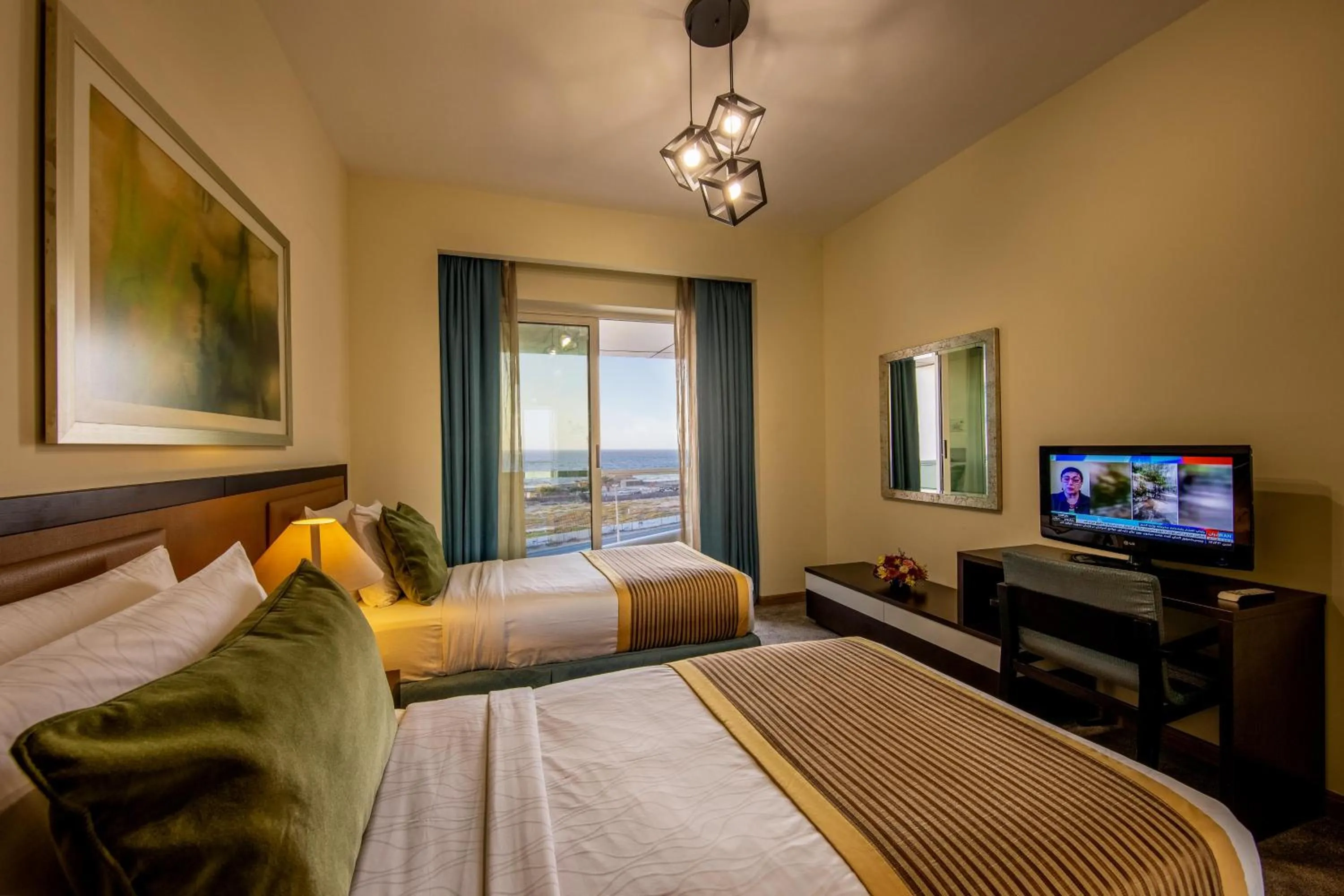 Bedroom, Bed in TIME Ruby Hotel Apartment