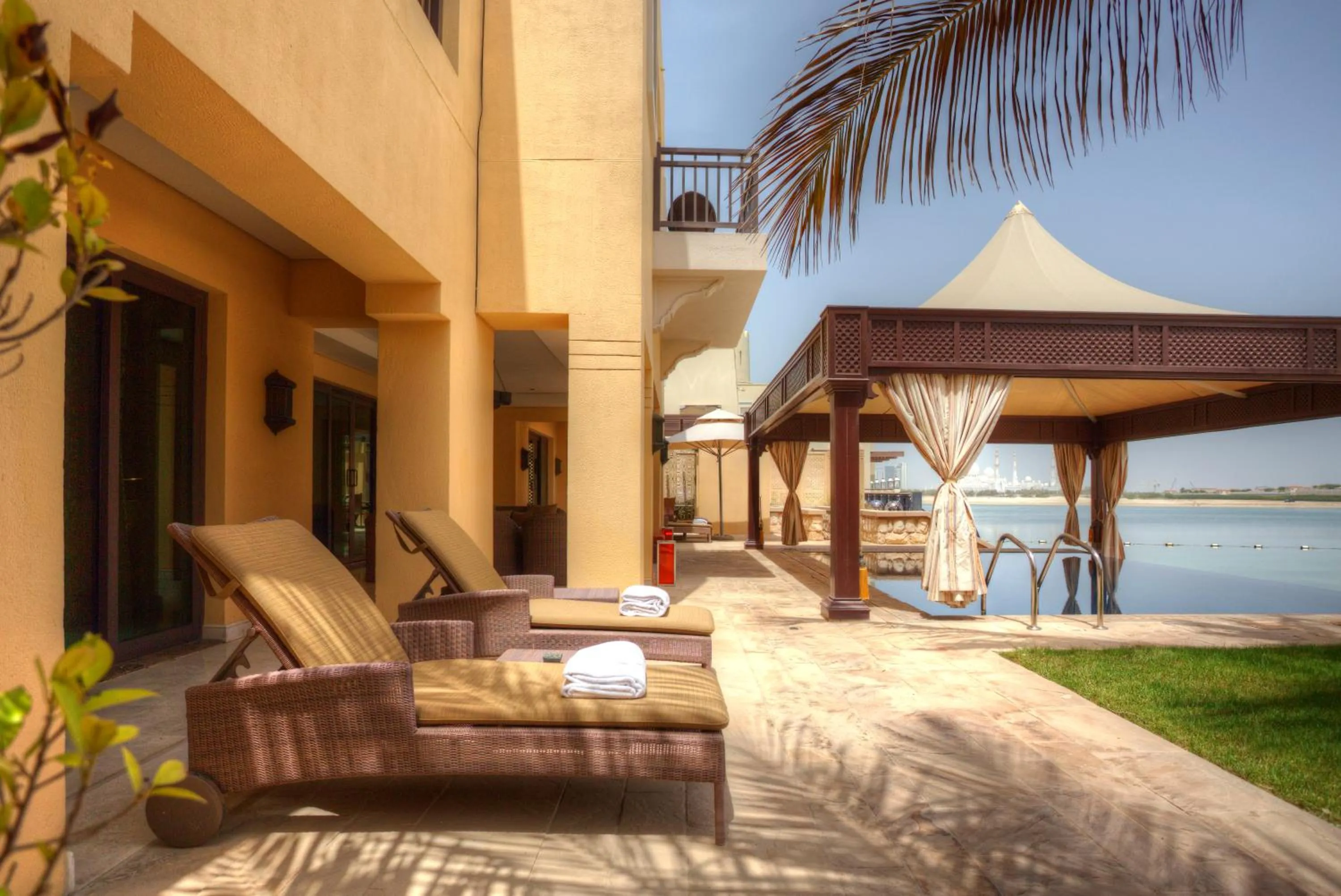 Patio in Shangri-La Qaryat Al Beri, Abu Dhabi