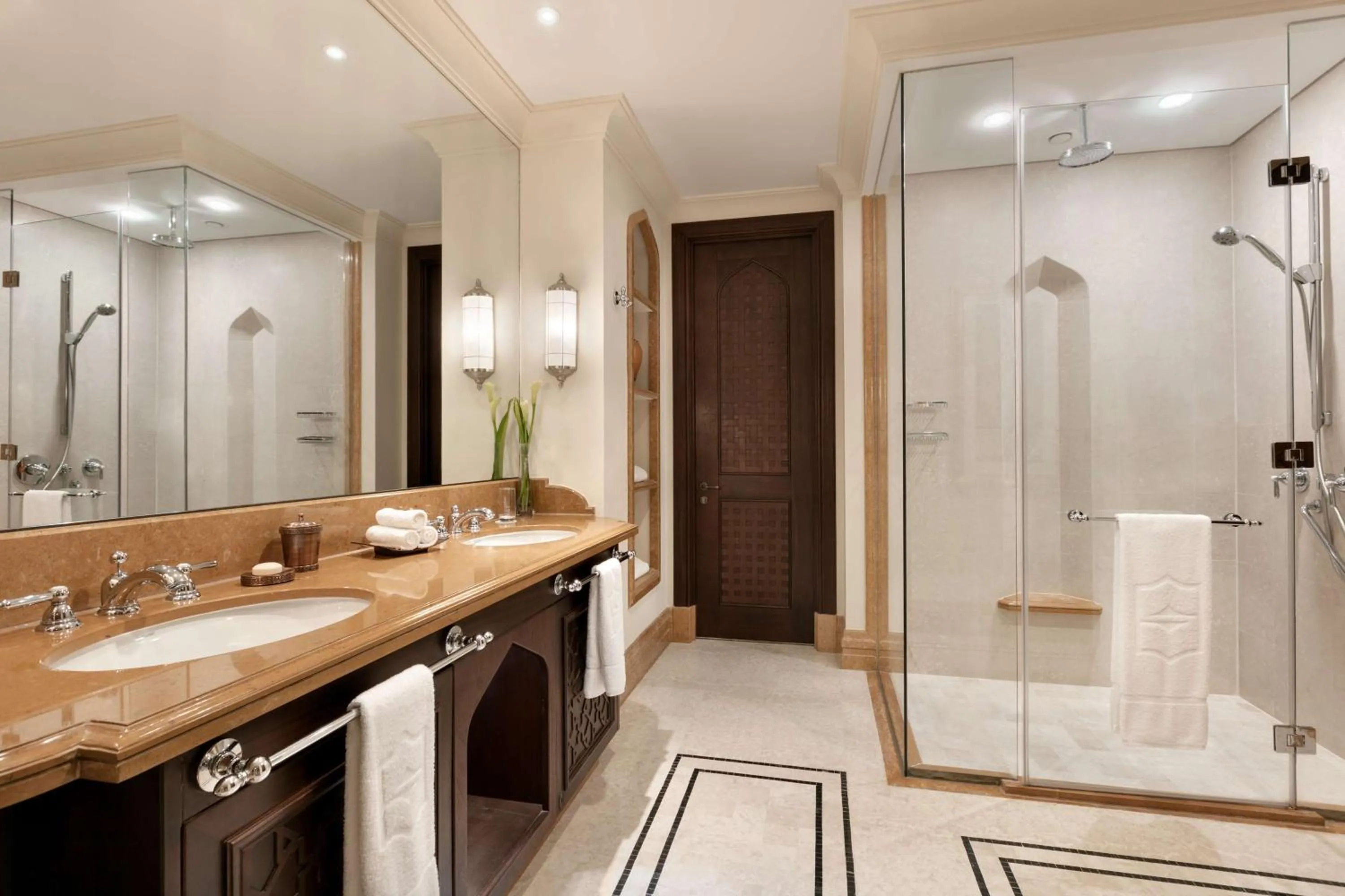 Bathroom in Shangri-La Qaryat Al Beri, Abu Dhabi