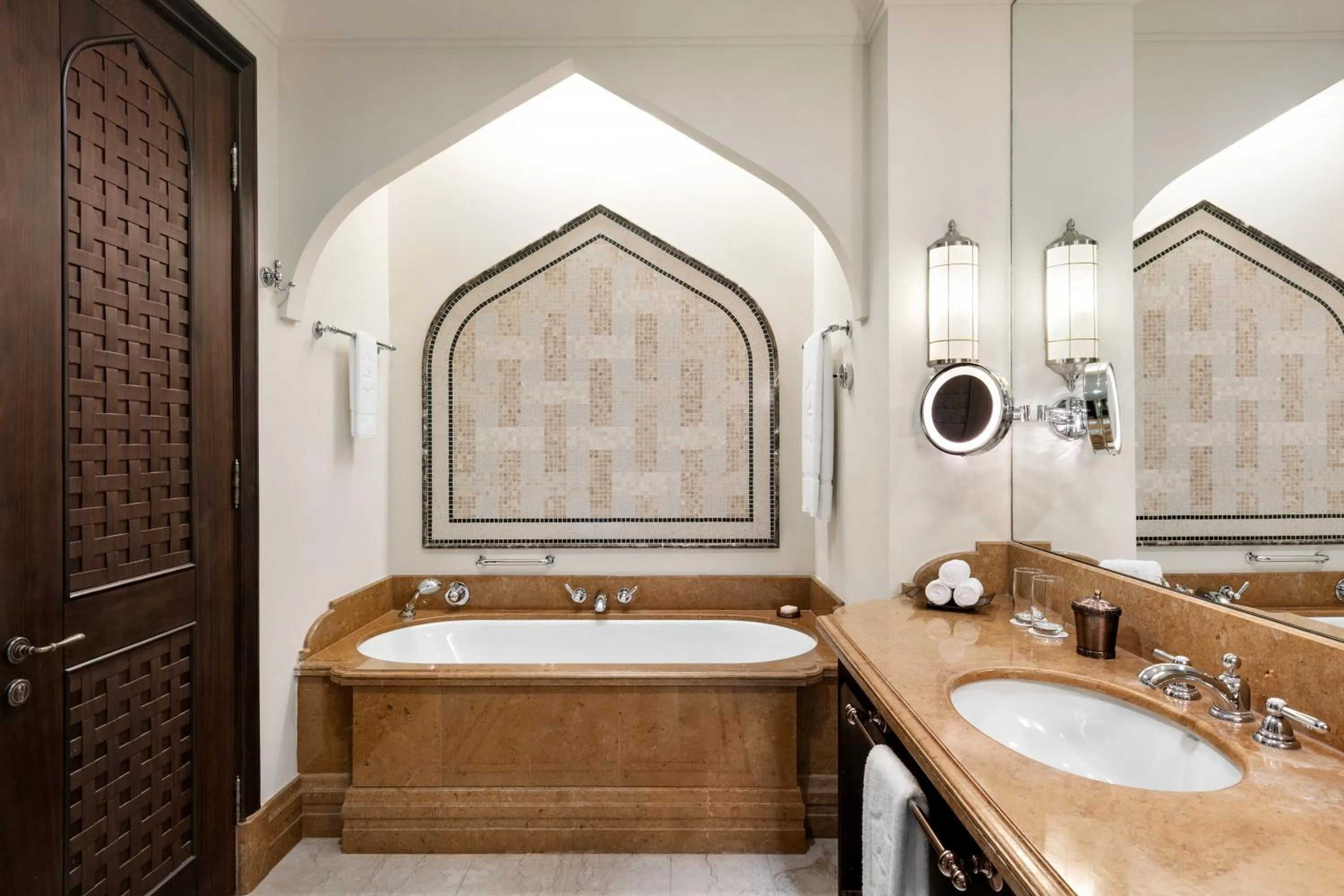 Bathroom in Shangri-La Qaryat Al Beri, Abu Dhabi