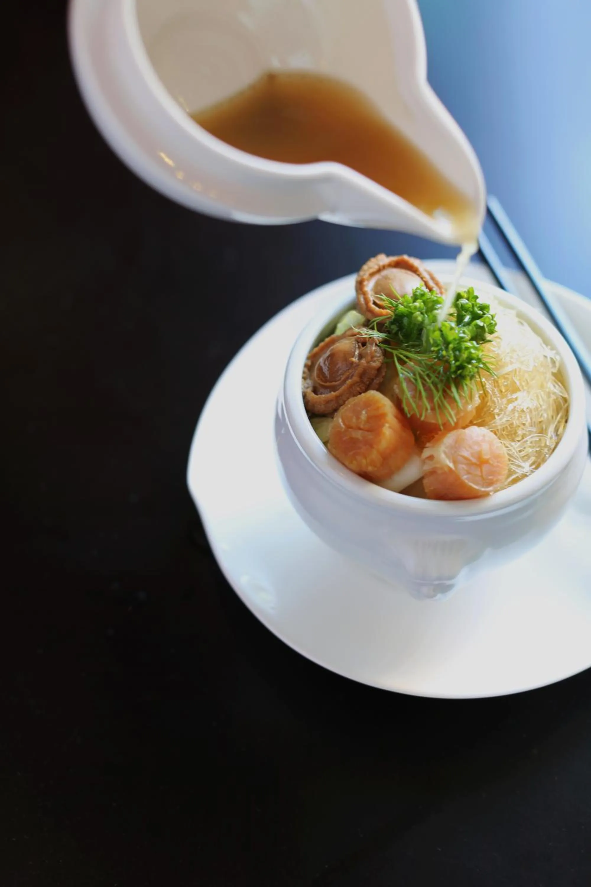 Food in Shangri-La Qaryat Al Beri, Abu Dhabi