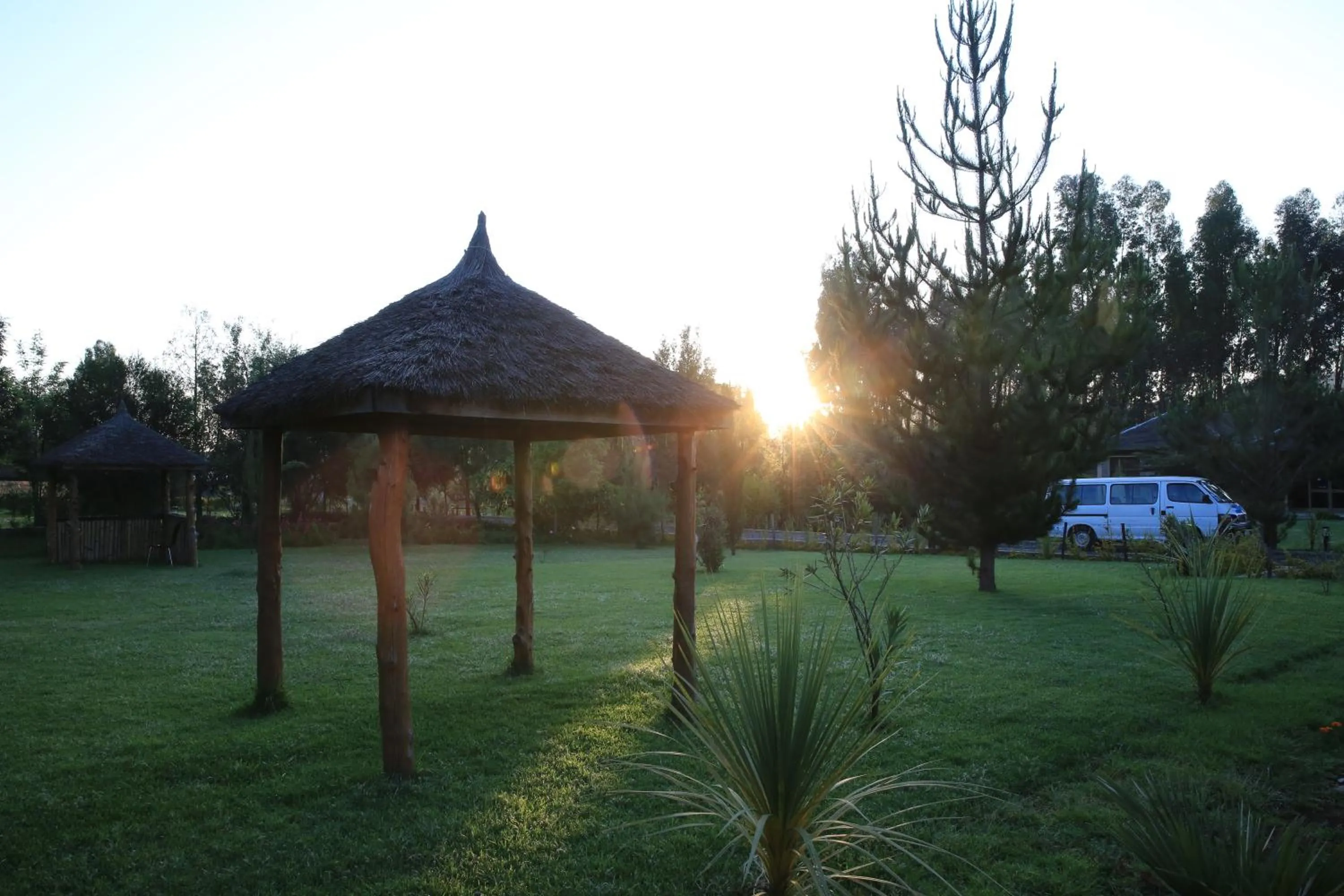 Sunrise in Yaya Africa Athletics Village