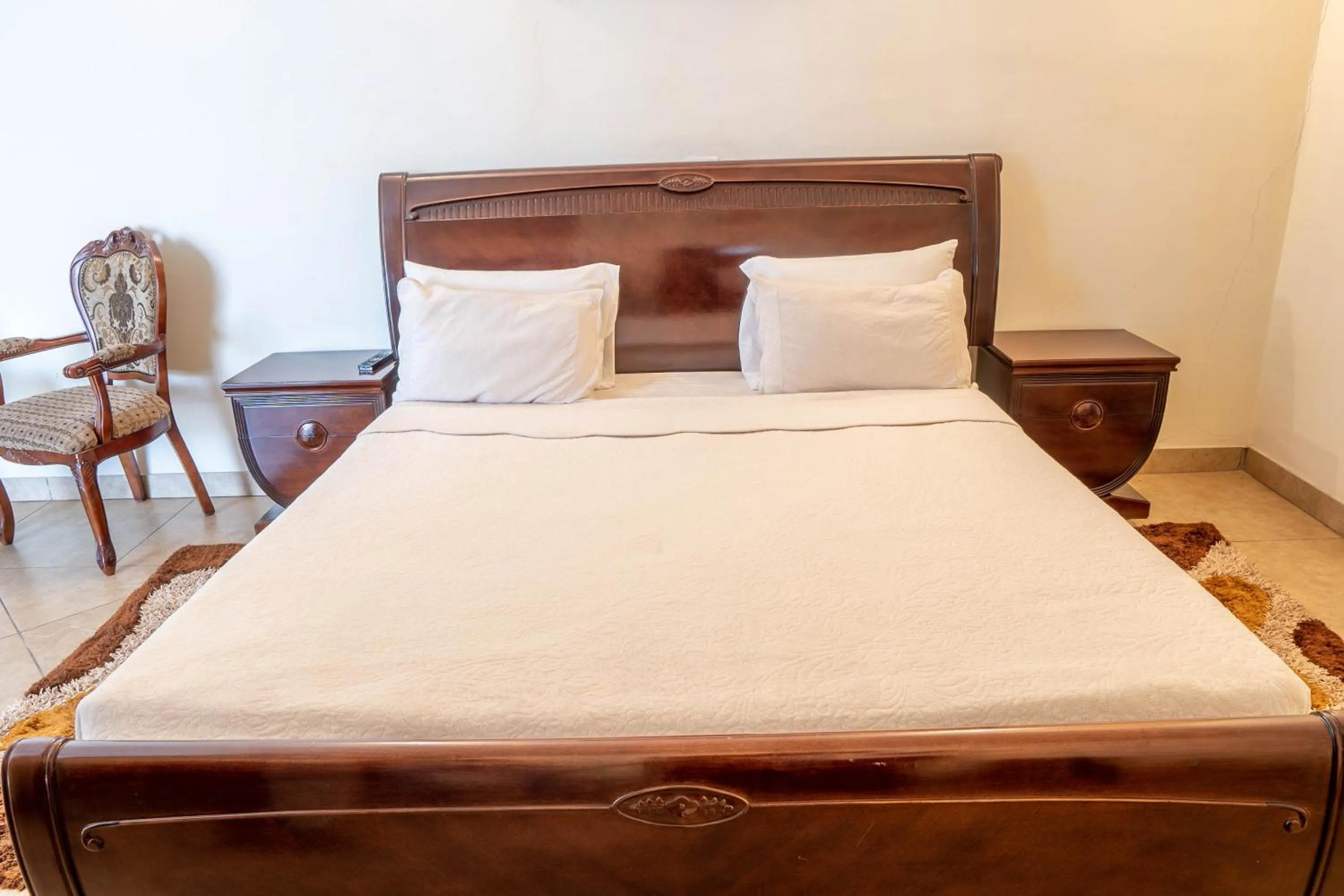 Bed in Yaya Africa Athletics Village