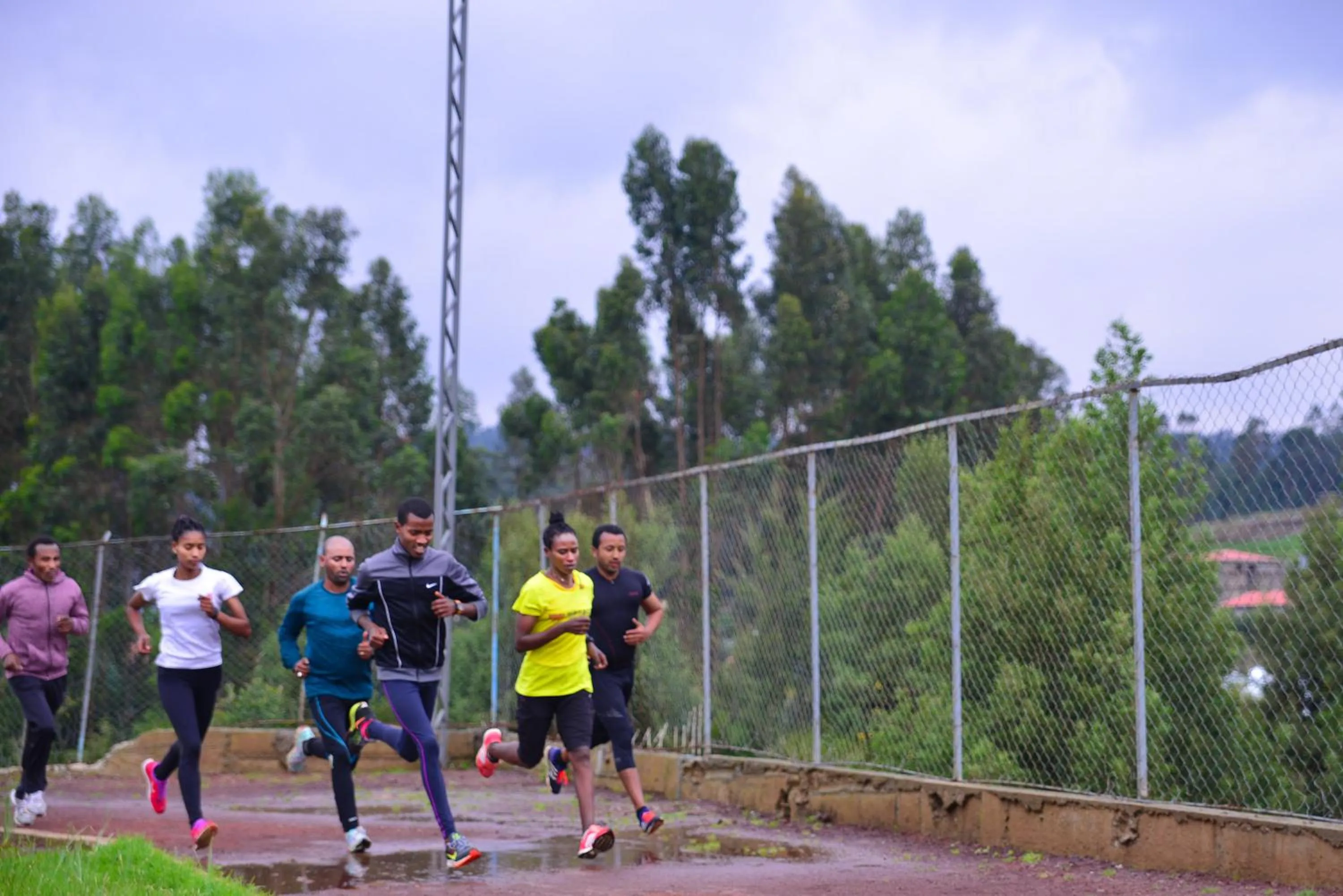 Activities in Yaya Africa Athletics Village