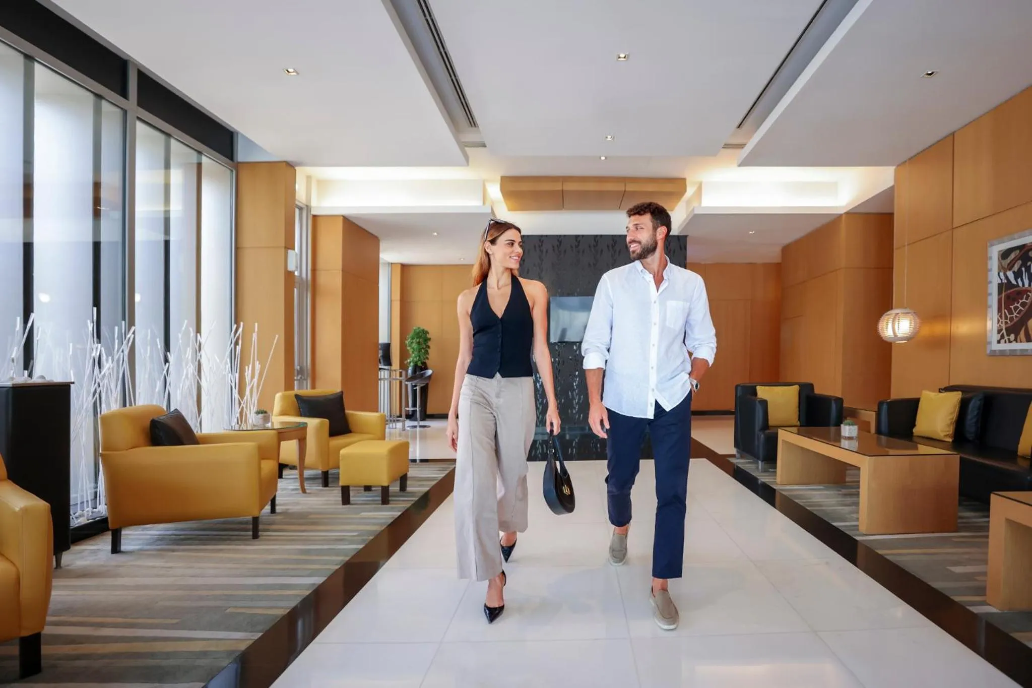 Lobby or reception in Hala Arjaan by Rotana, Deluxe Hotel Apartments