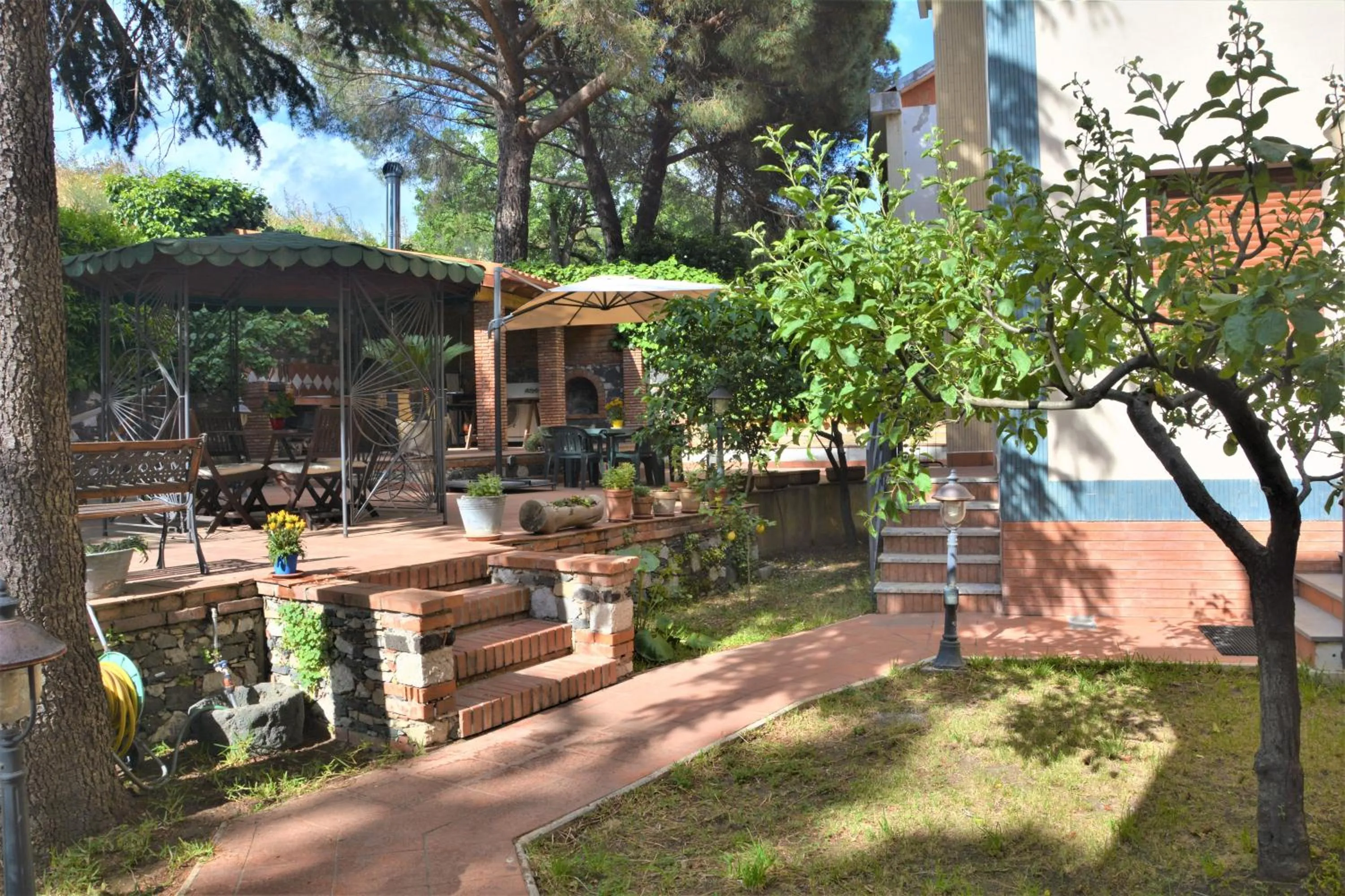 Patio in B&B Betulla dell'Etna