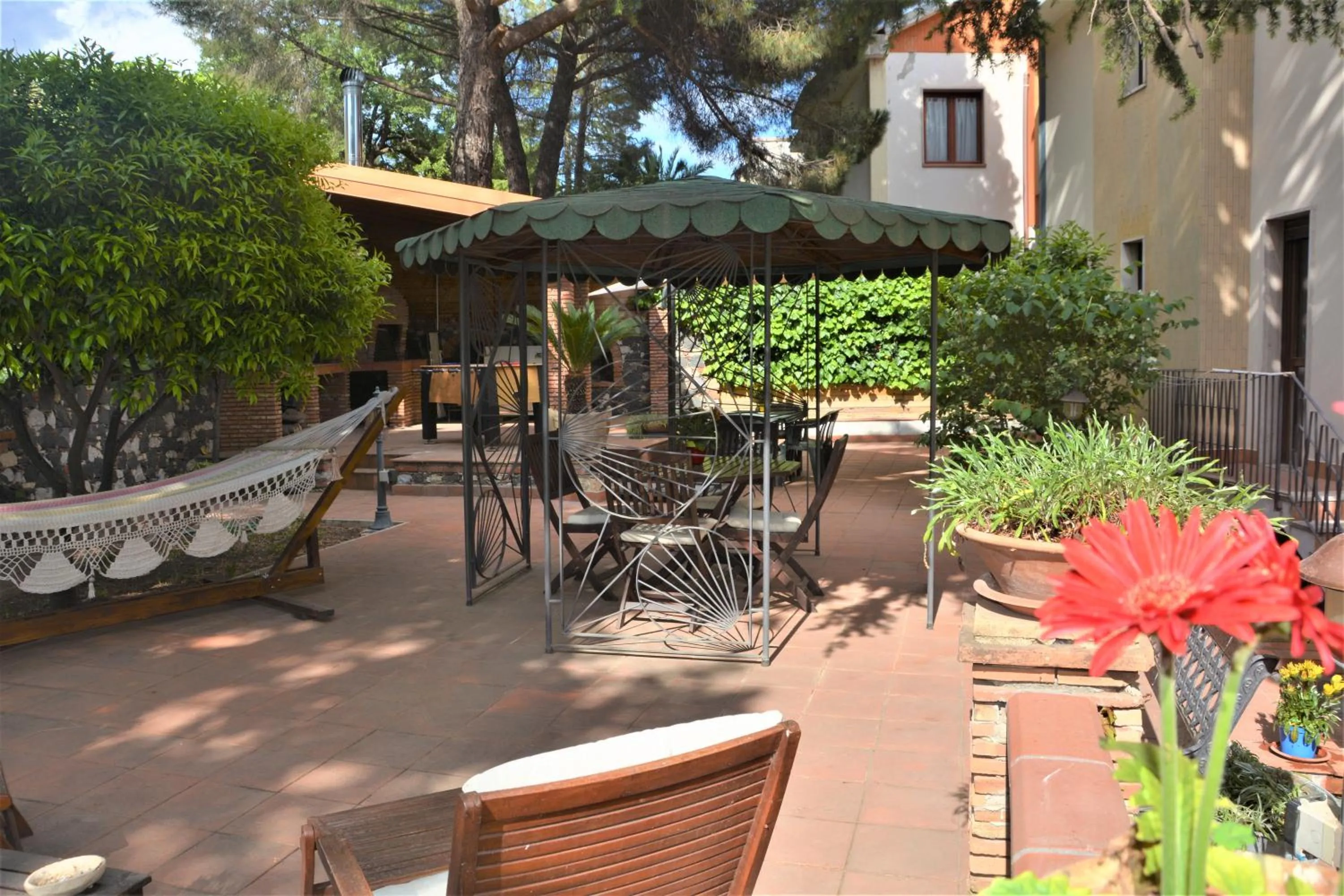 Patio in B&B Betulla dell'Etna