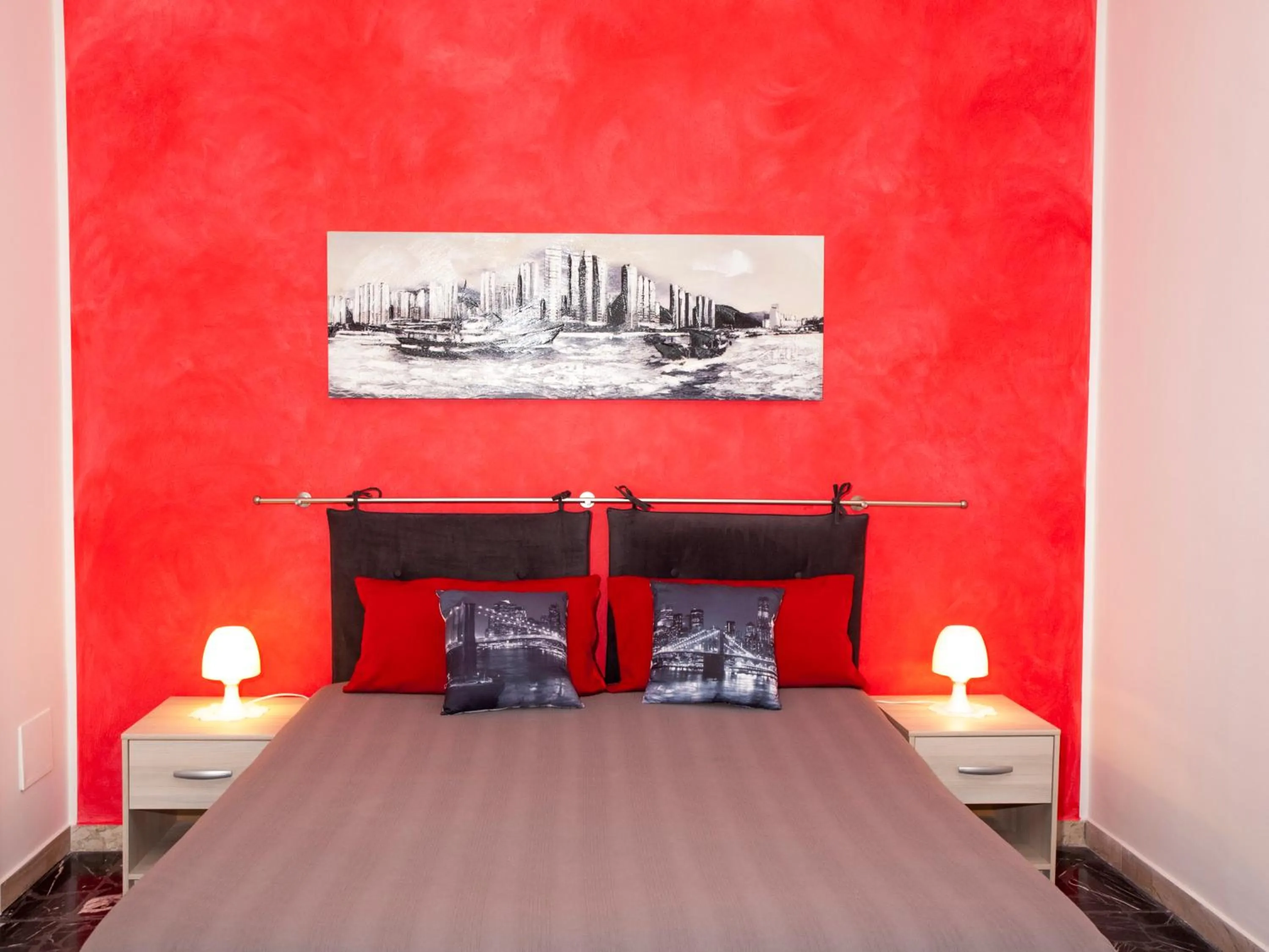 Photo of the whole room, Bed in Bouganville House