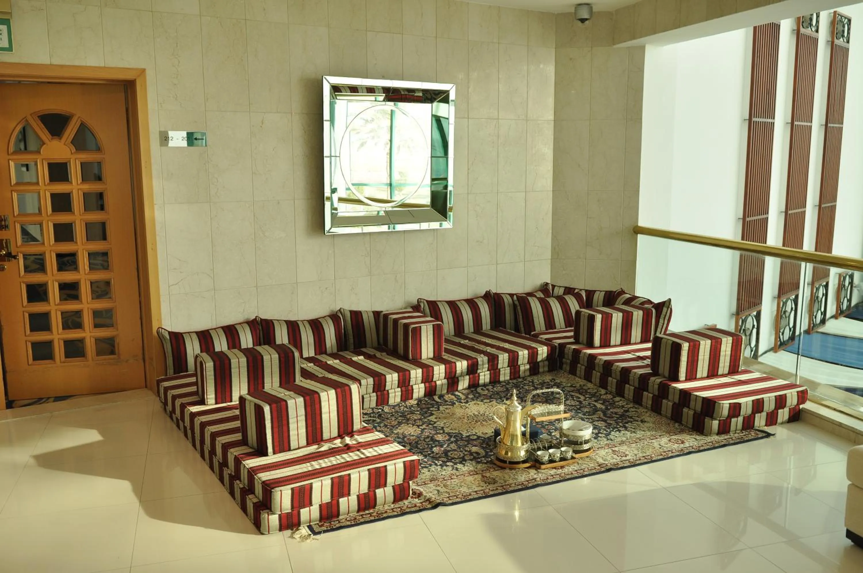 Area and facilities in Mirfa Hotel