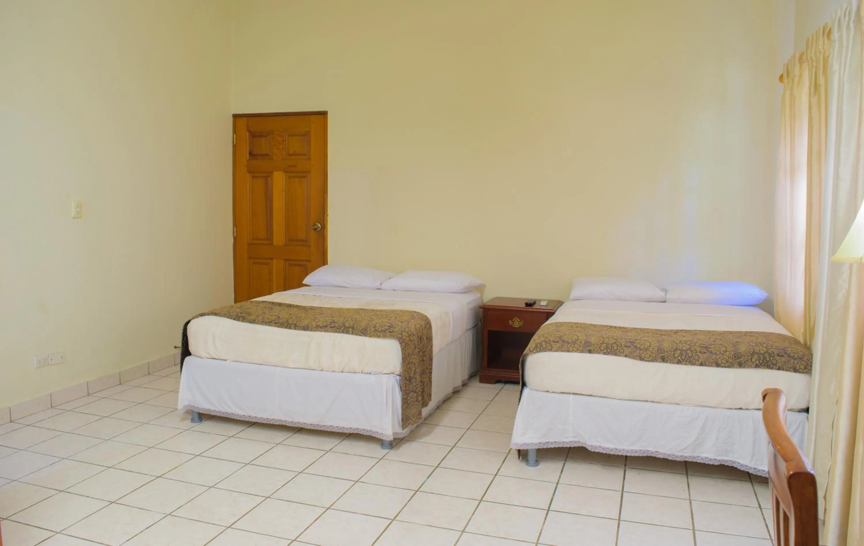 Bed in Hotel Fontana