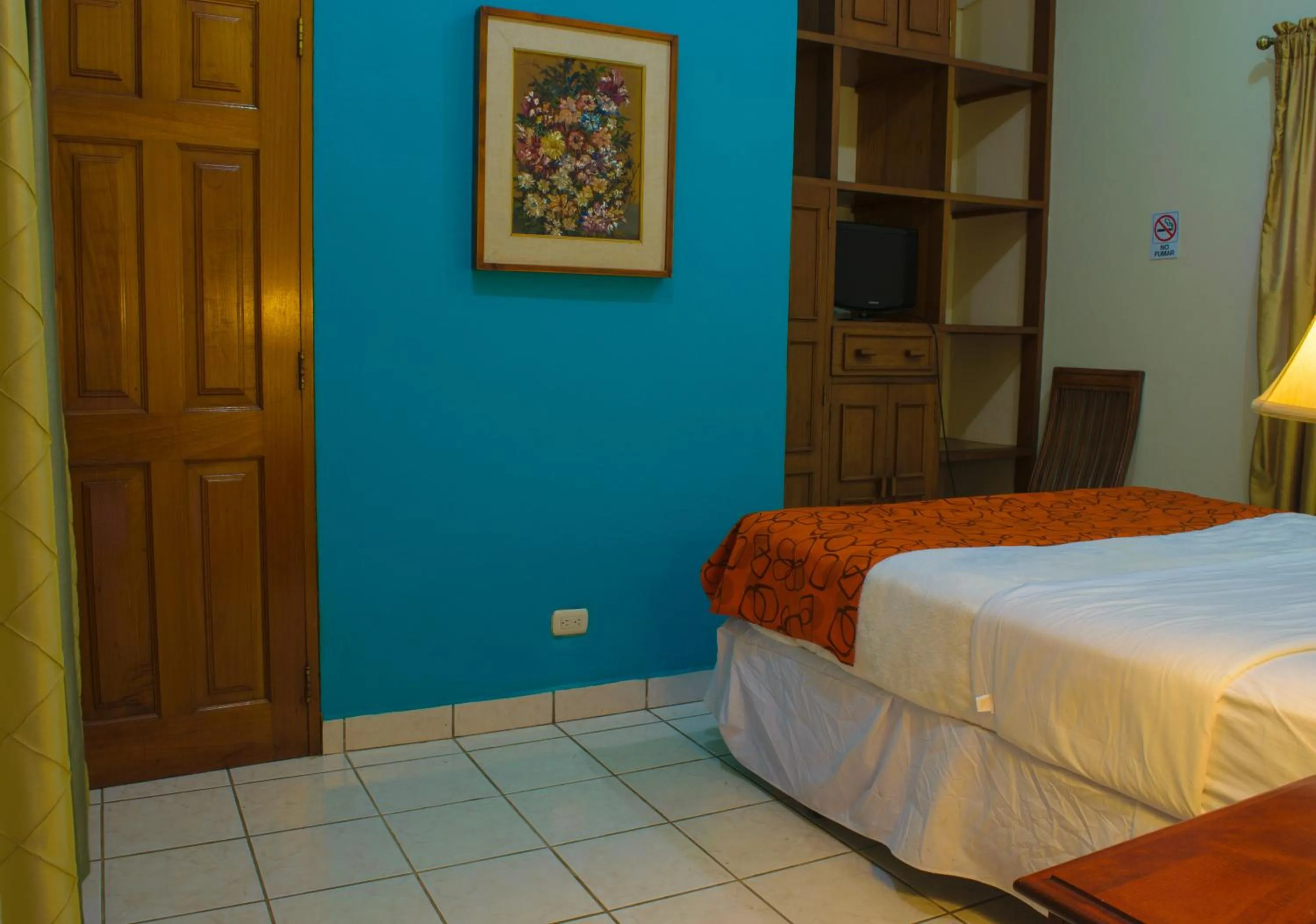 Bed in Hotel Fontana