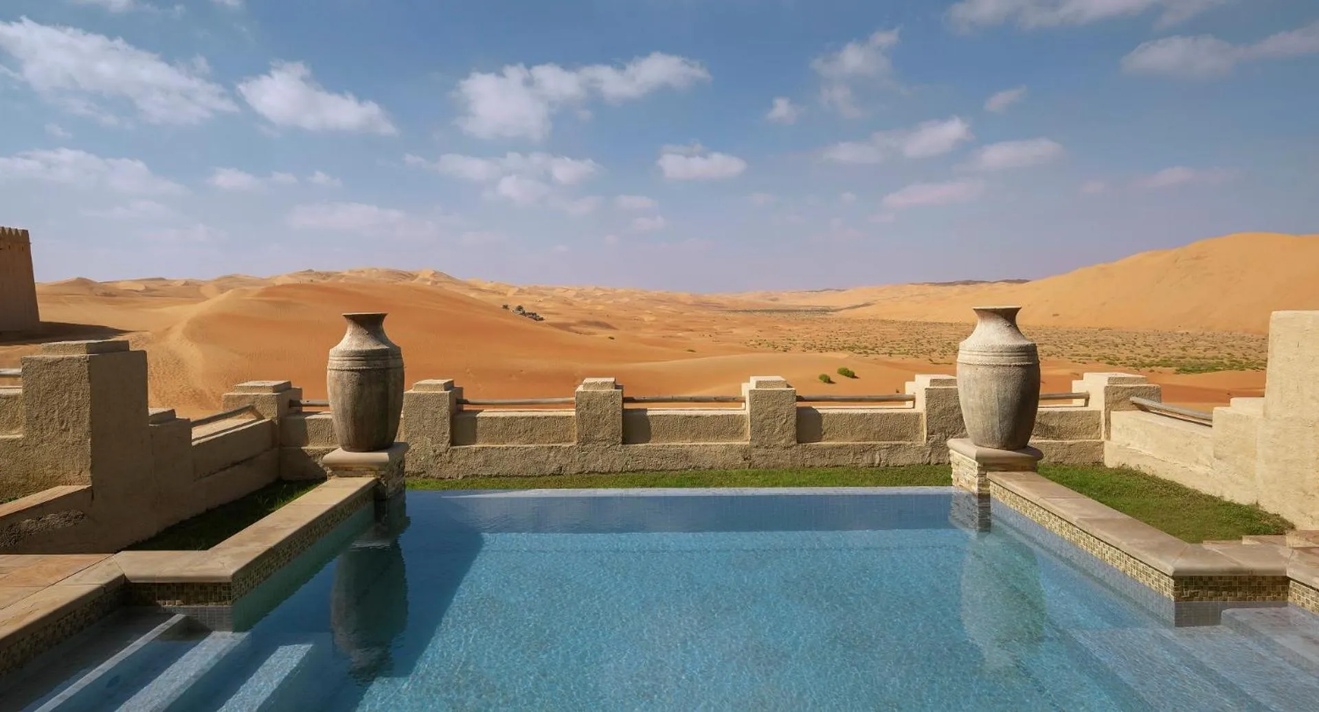 Natural landscape in Anantara Qasr al Sarab Desert Resort