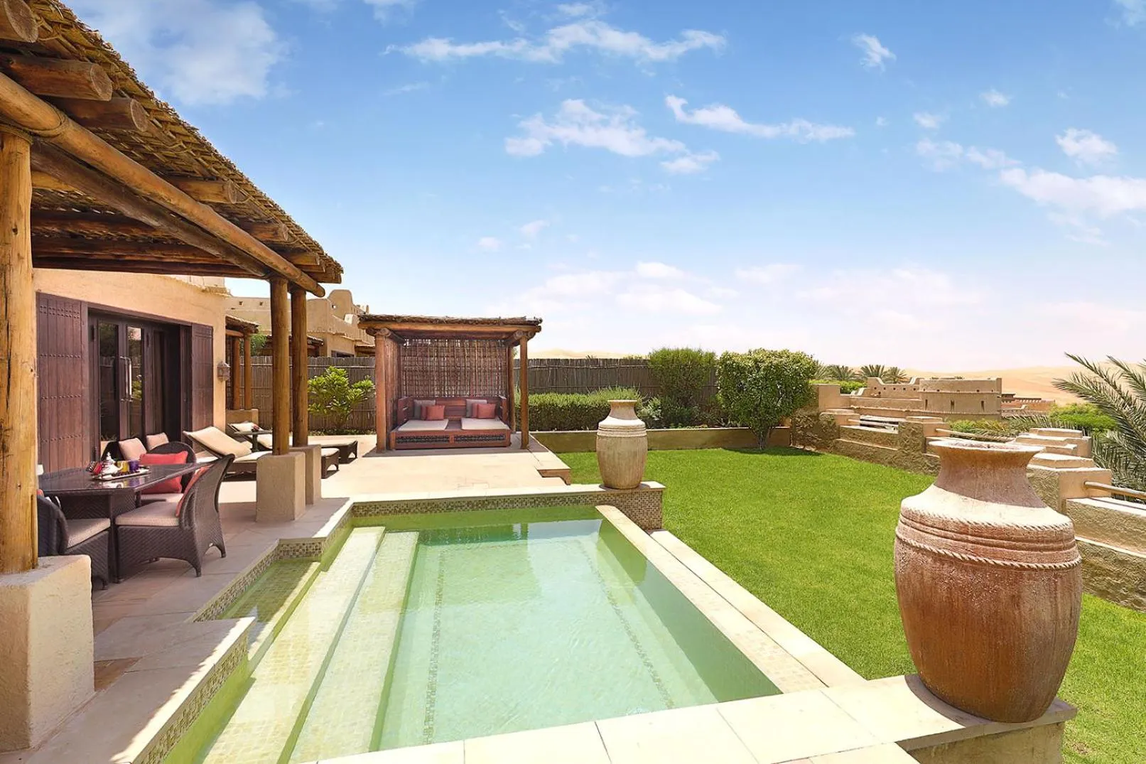 Balcony/Terrace in Anantara Qasr al Sarab Desert Resort