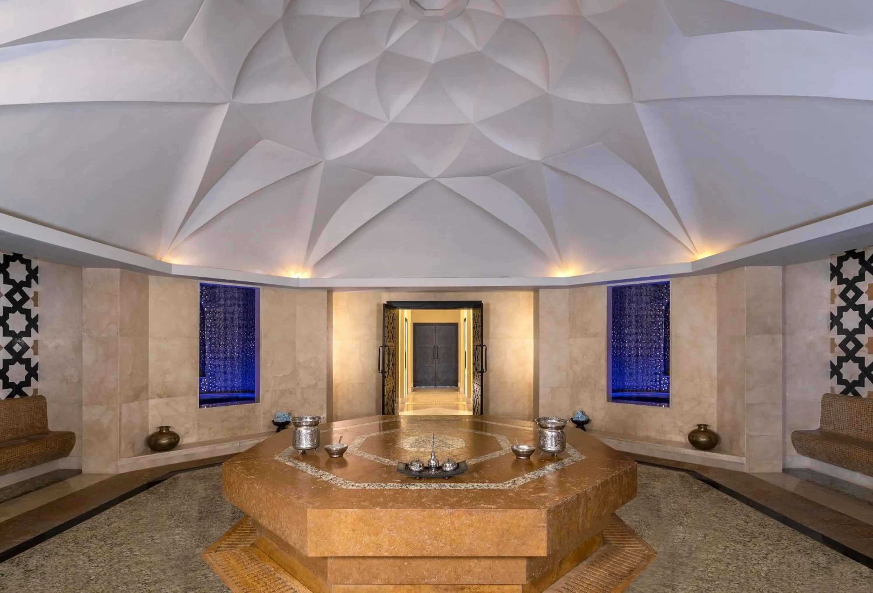 Steam room in Anantara Qasr al Sarab Desert Resort